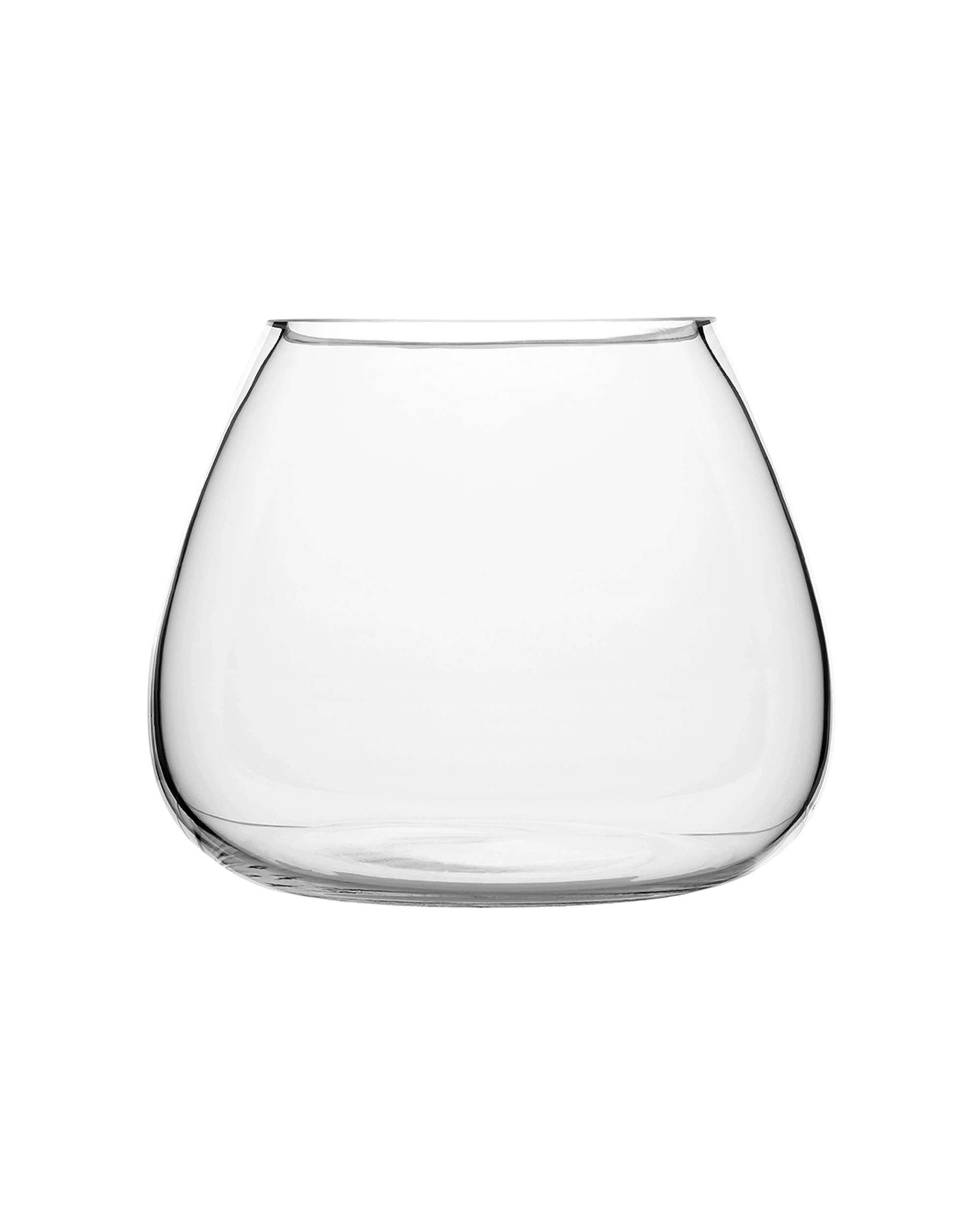 1 Ecology Fleur Bouquet Glass Vase Decorative Flower Vessel 15cm - Clear, 1 of 3