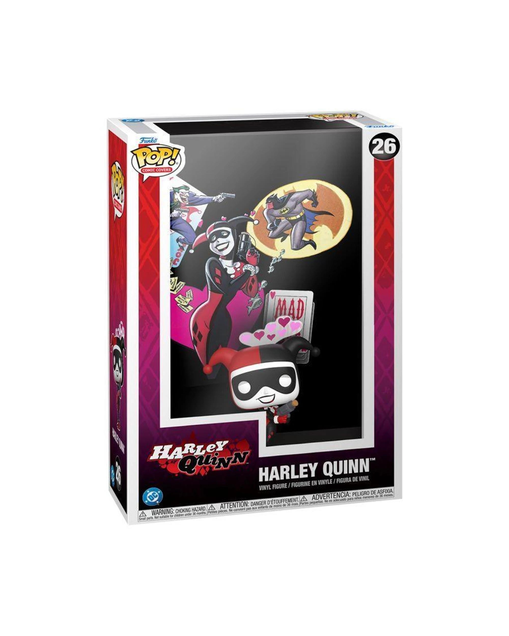 3 DC Comics Harley Quinn Mad Love Comic Cover Funko POP! Vinyl, 3 of 3