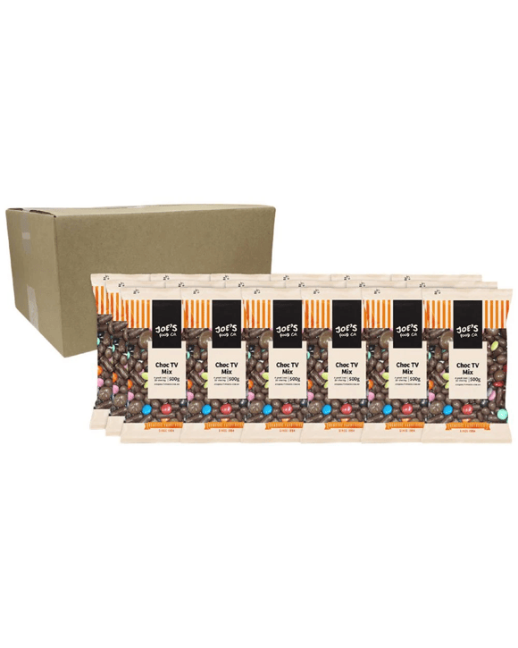 J.C.'s Choc TV Mix 500g 18 Pack
