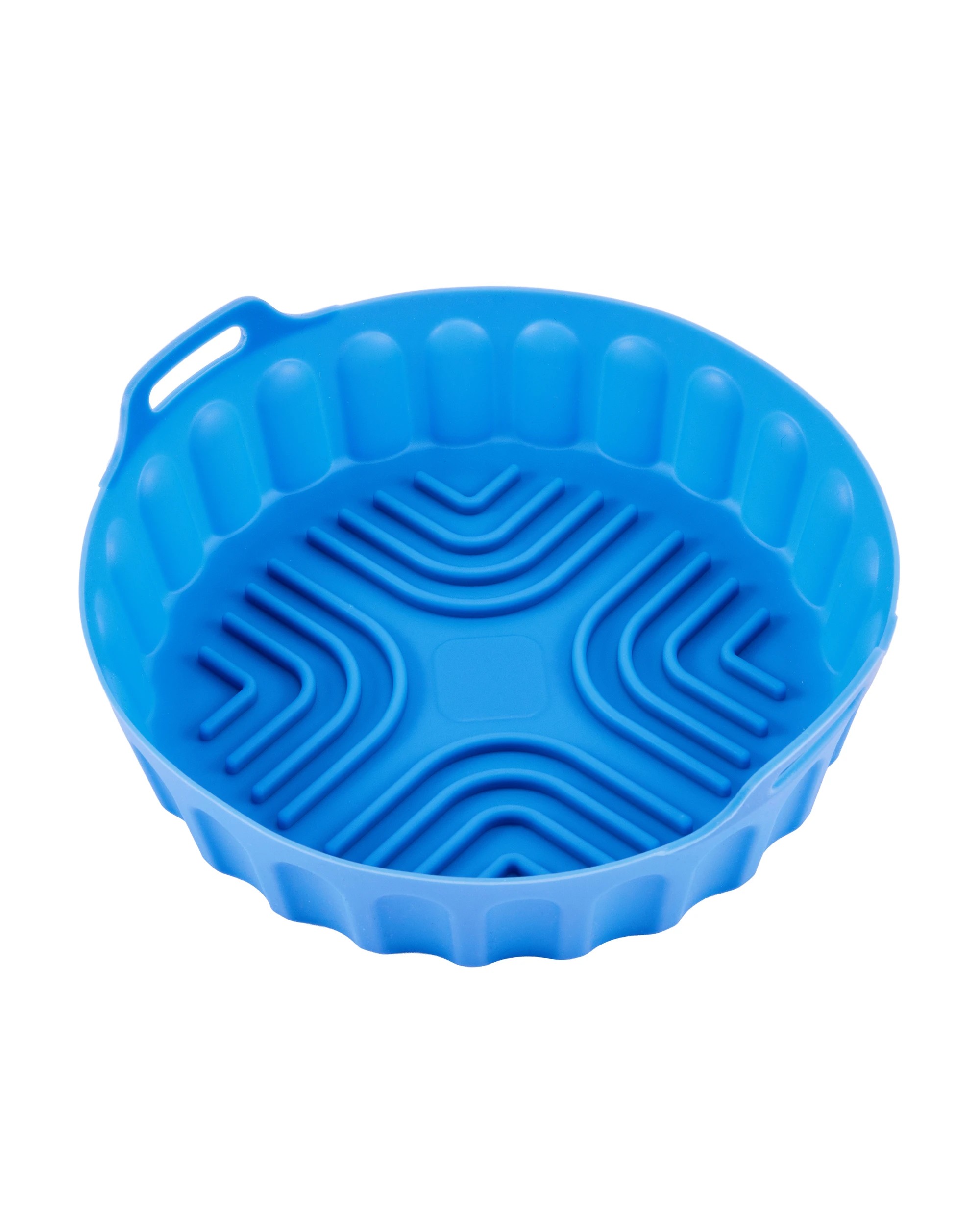 3 Set of 6 Silicone Air Fryer Trays - Blue, 3 of 9