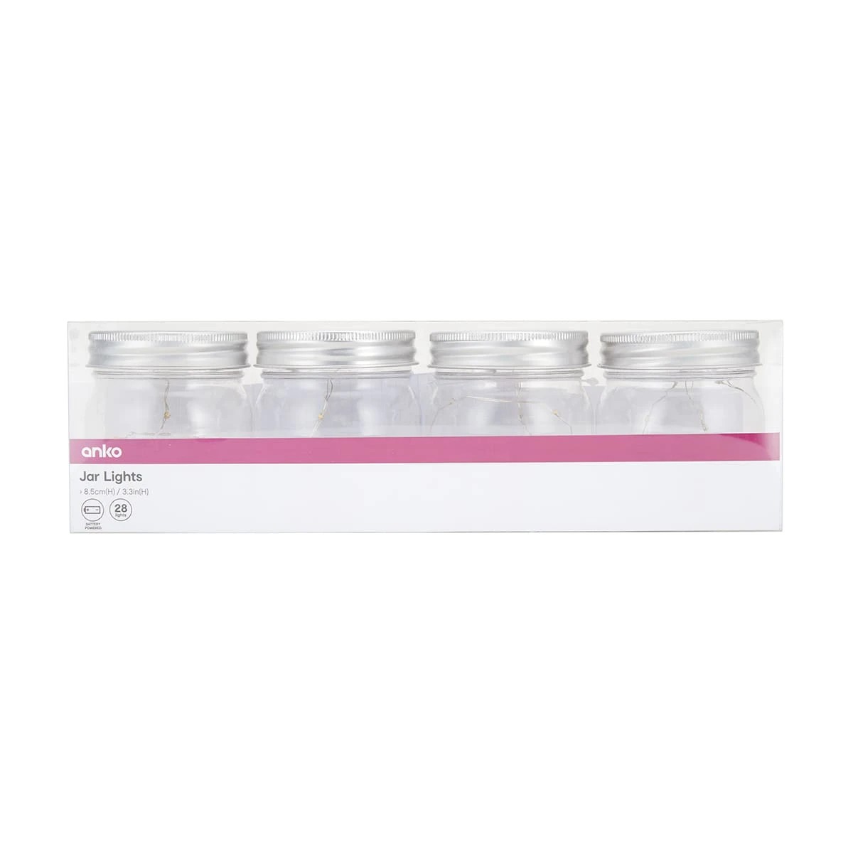 4 4 Pack Jar Lights, 4 of 4