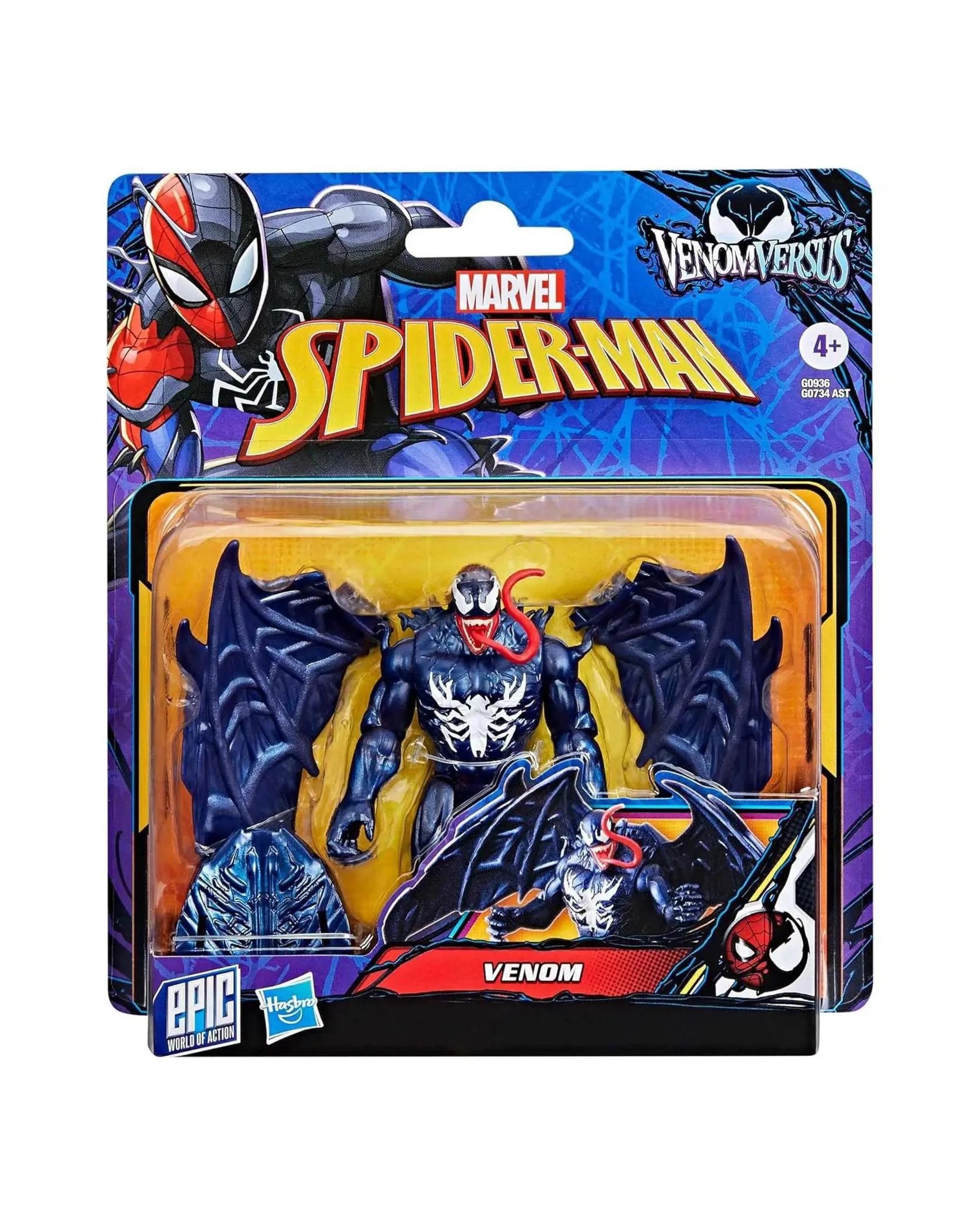 1 Marvel Spider-Man Venomversus Venom 4 inch Deluxe Figure, 1 of 3
