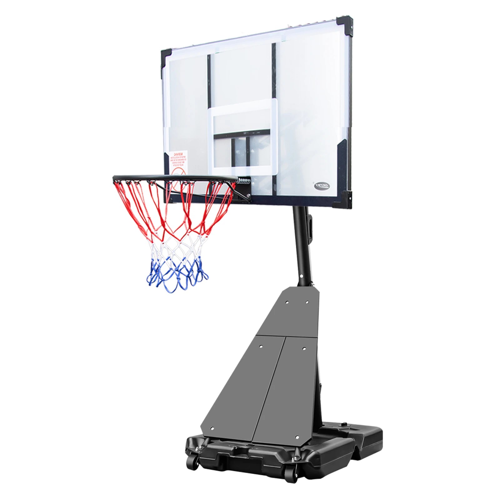 4 Genki Adjustable Height Portable Basketball Hoop System Backyard - Multi, 4 of 7