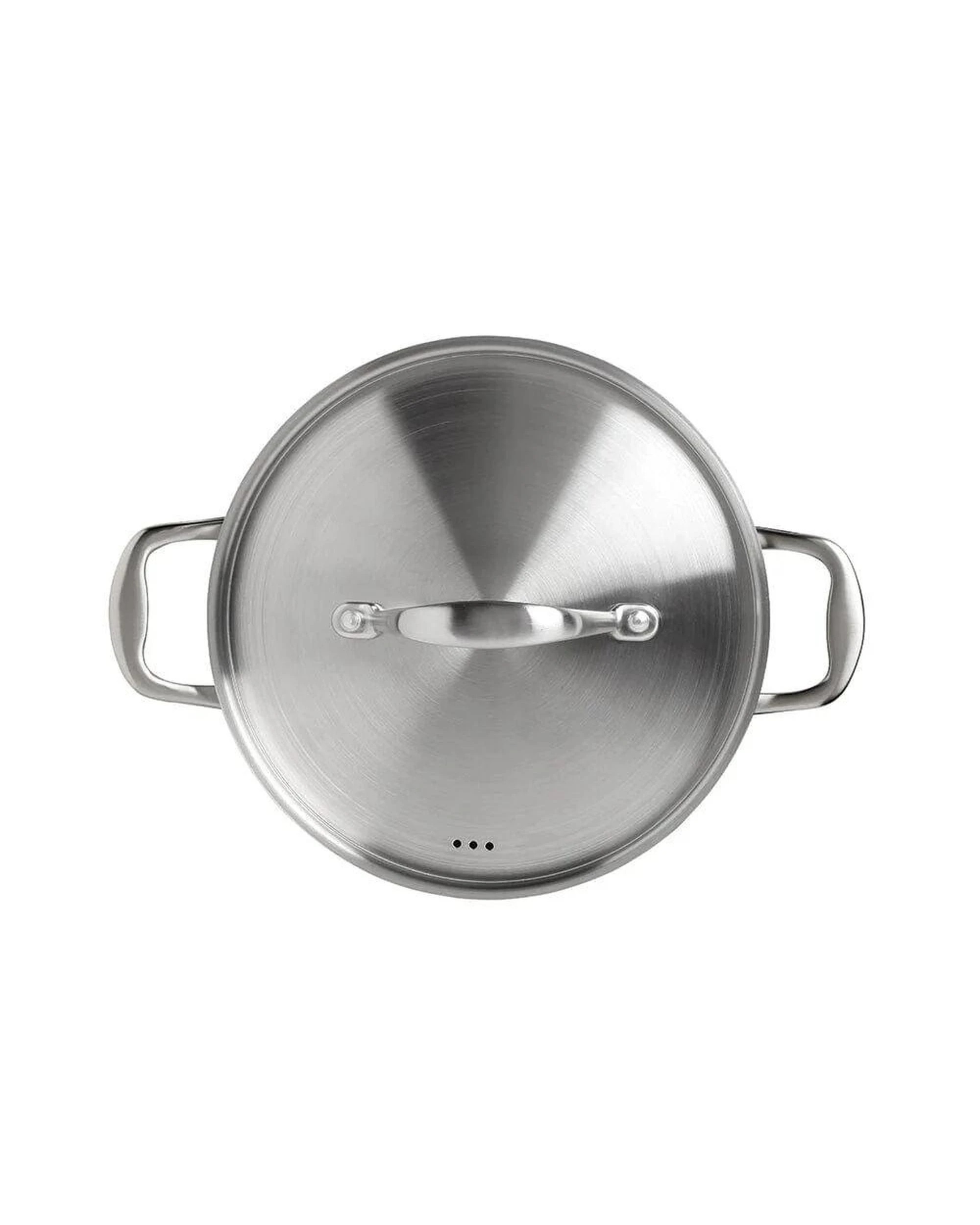 3 Stanley Rogers Conical TRIPLY Casserole Pot W Lid 24cm  4.5L, 3 of 9
