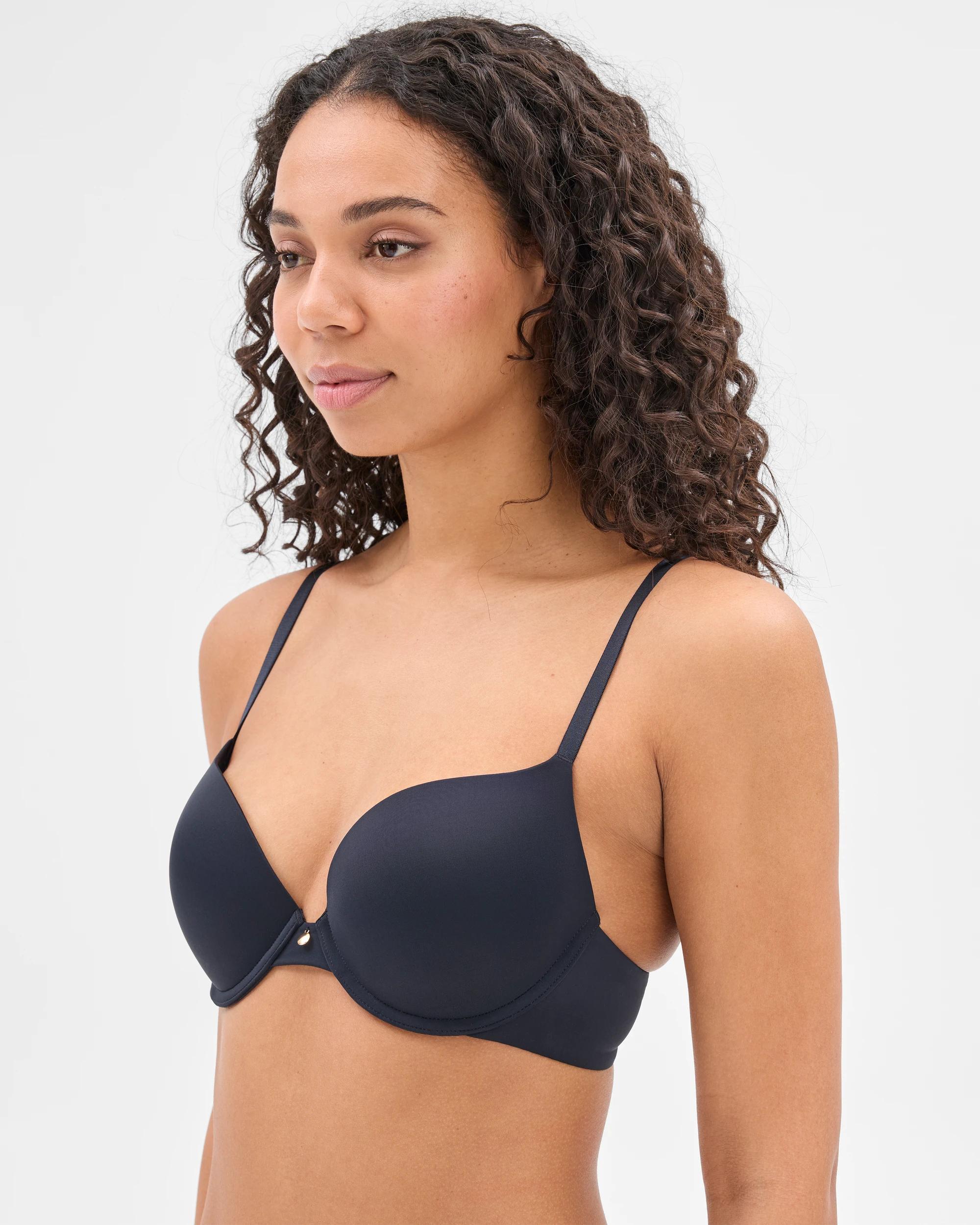 2 Target Woman Womens Medium Push Up Bra BLACK, 2 of 3