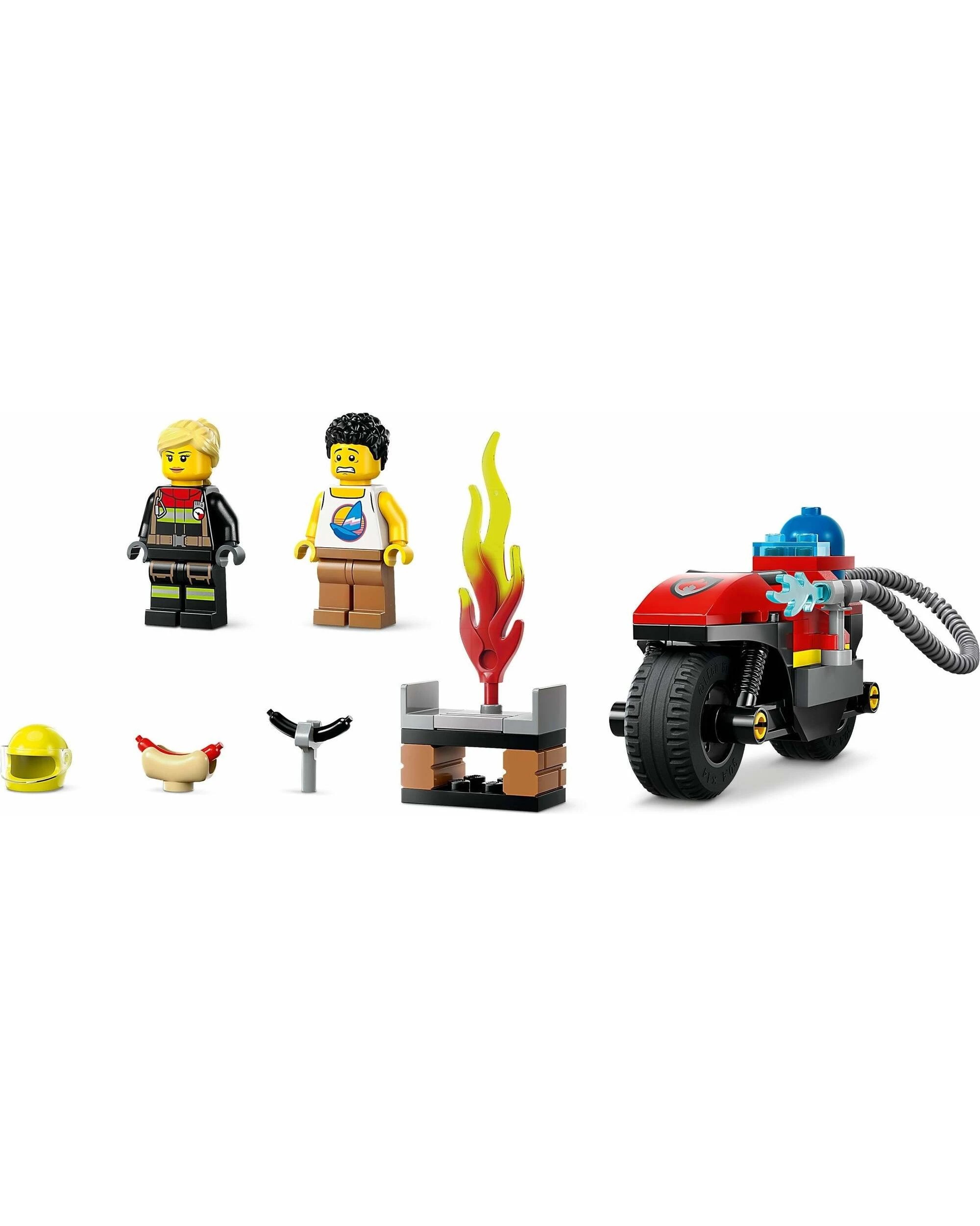 2 LEGO City Fire Rescue Motorcycle 60410, 2 of 5