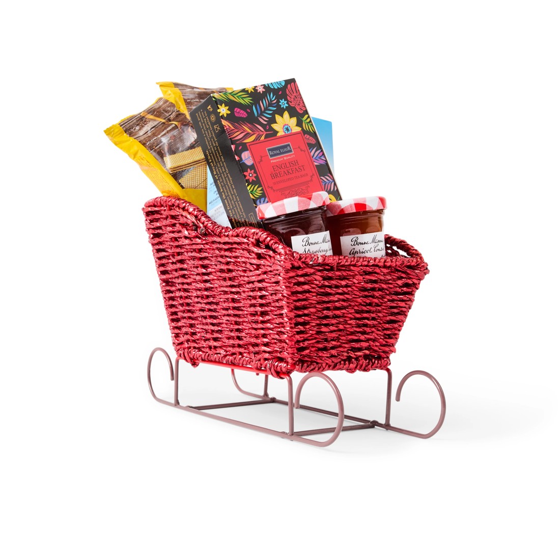 6 Christmas Sleigh Hamper, 6 of 7