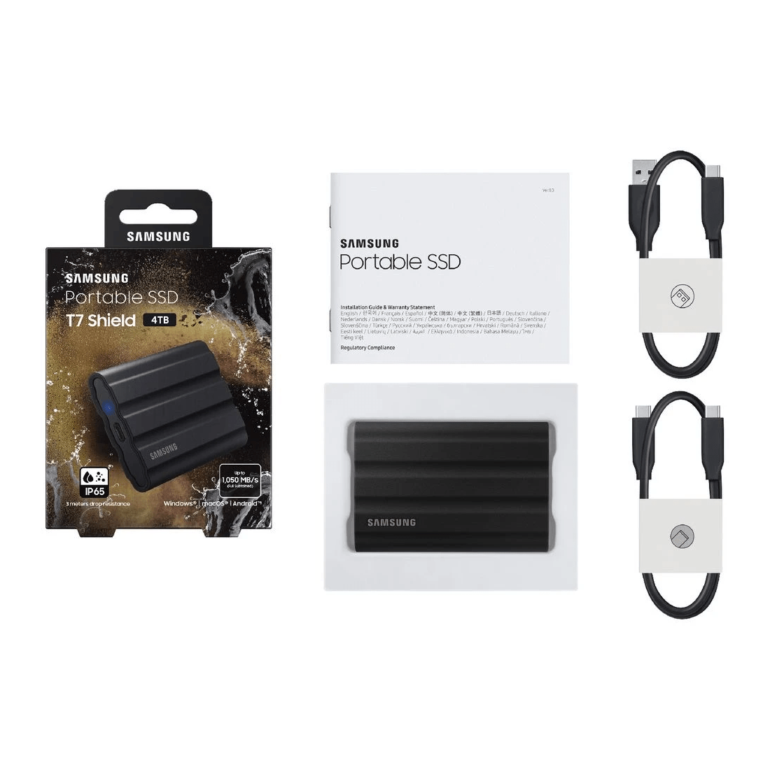 7 Samsung 4TB T7 Shield Portable SSD Black, 7 of 7