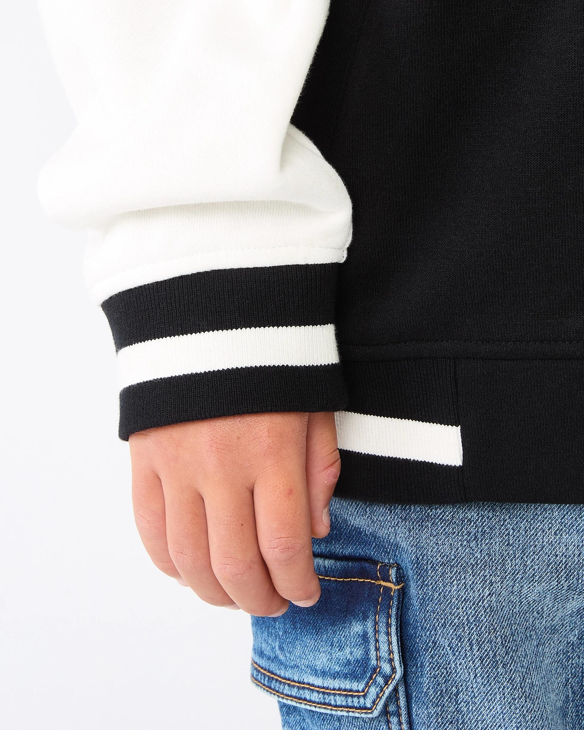 7 Fleece Bomber Jacket Snw White, 7 of 10