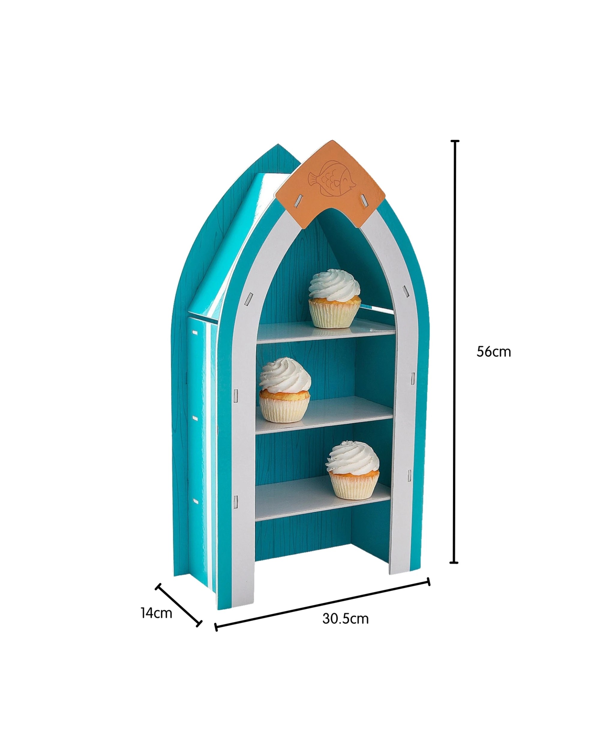2 Fun Express Under The Sea Boat Treat Stand - Blue, 2 of 2