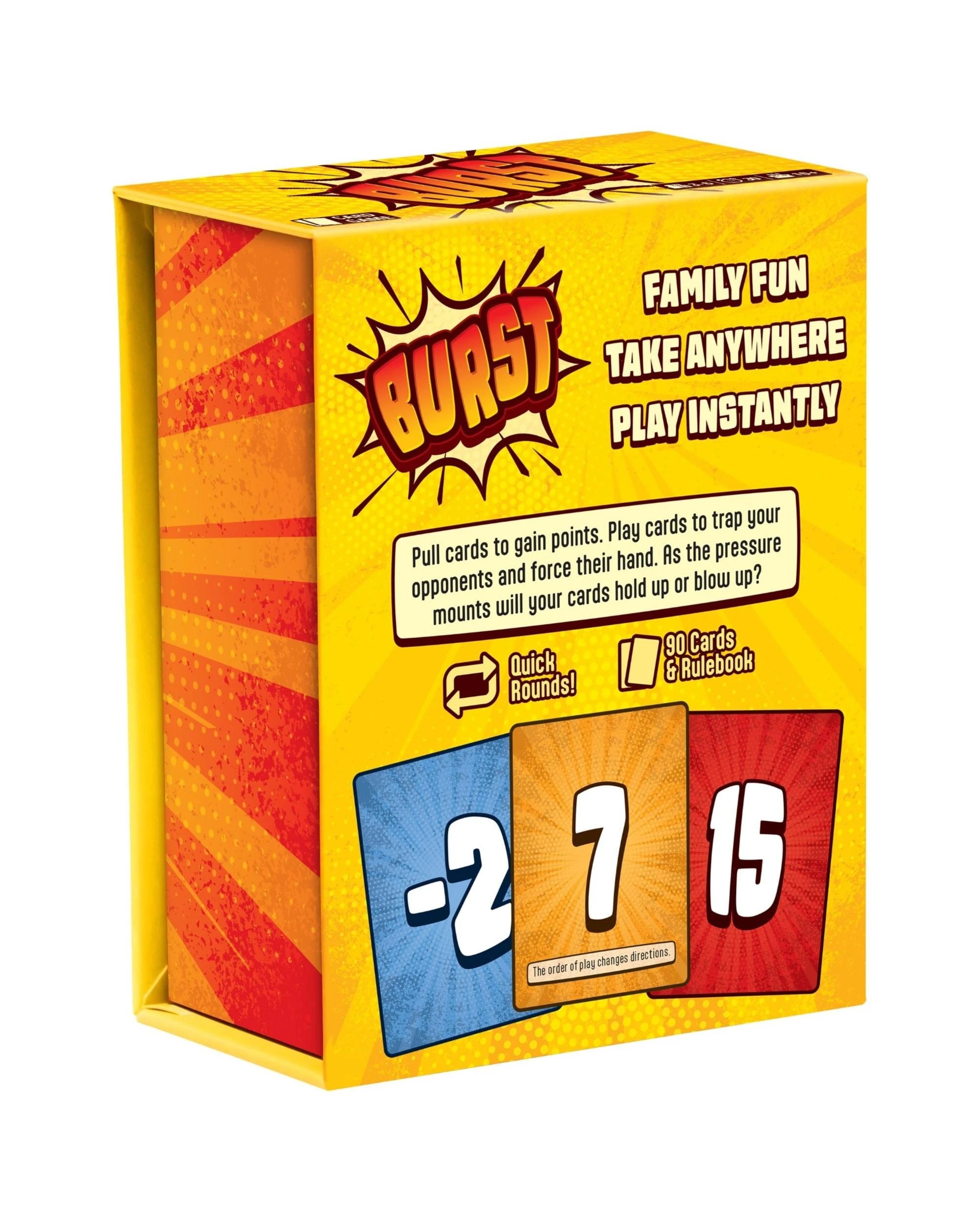 6 Burst Card Game, 6 of 6