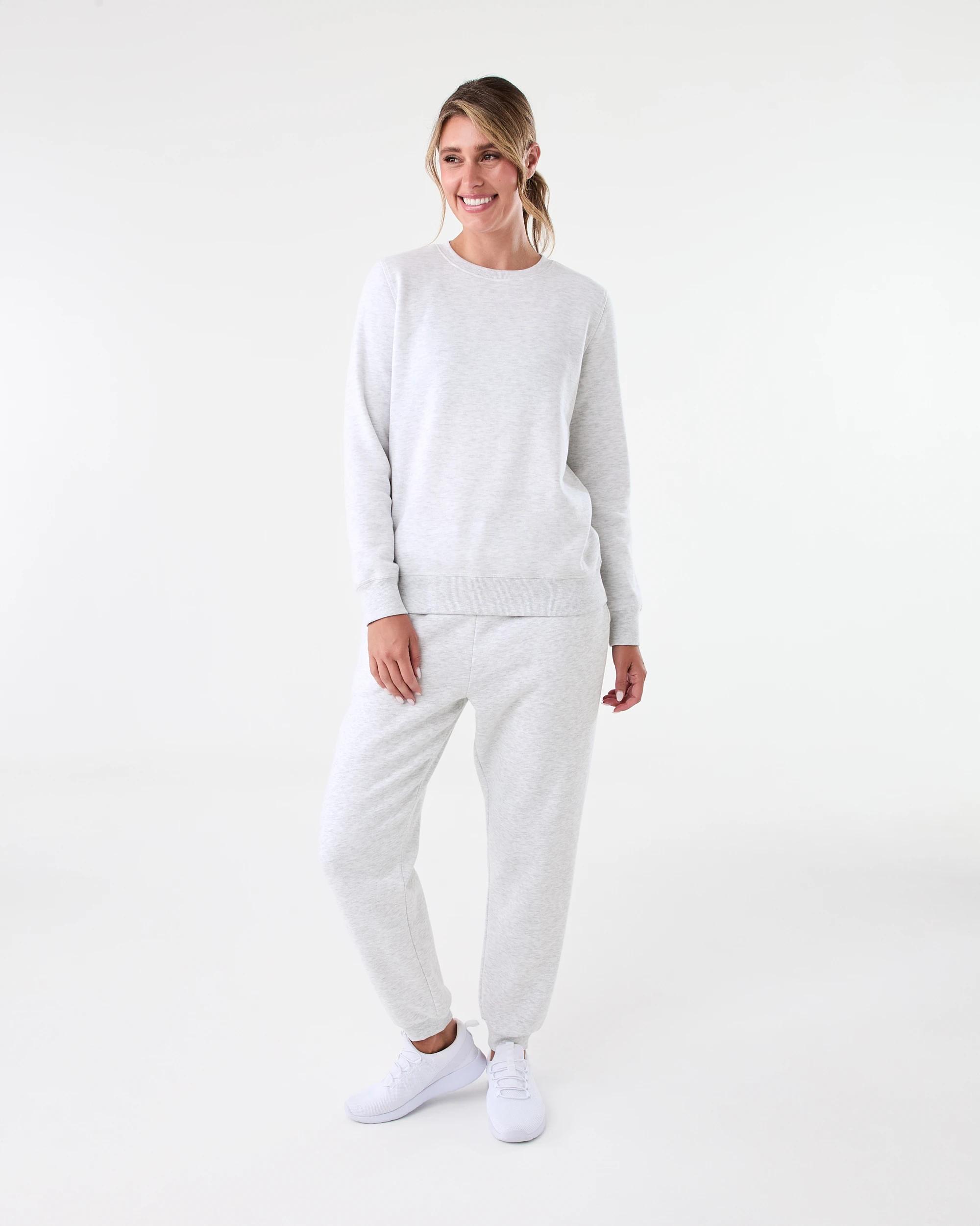 6 Pocket Joggers Wht Marle, 6 of 6