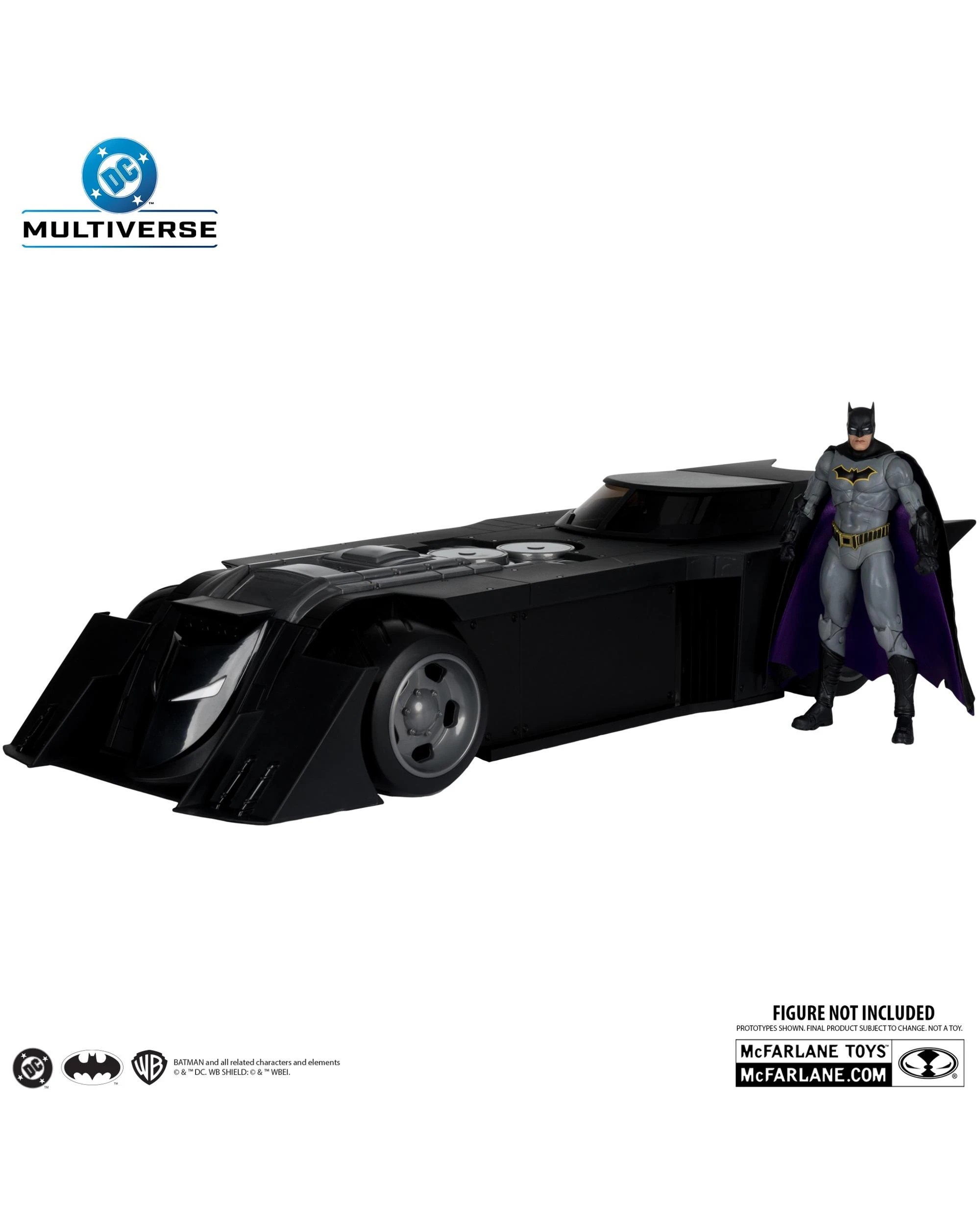 8 DC Multiverse DC Rebirth Batmobile Vehicle for 7 inch Scale Figures, 8 of 10