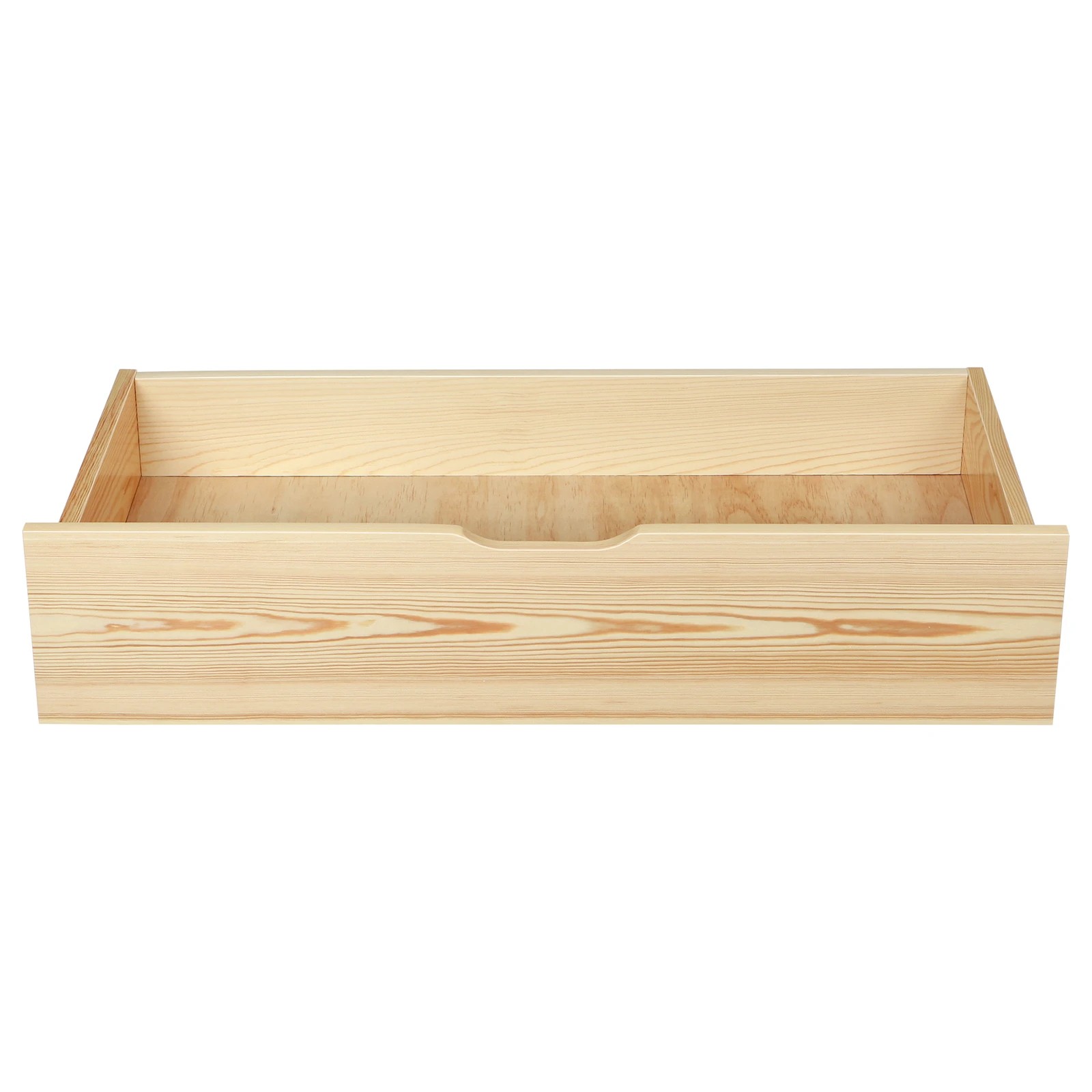 3 Alfordson 2x Storage Drawers Trundle for Wooden Bed Frame Base Timber - Natural, 3 of 7