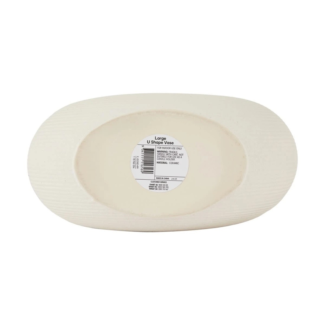 5 Large U-Shape Vase, 5 of 5