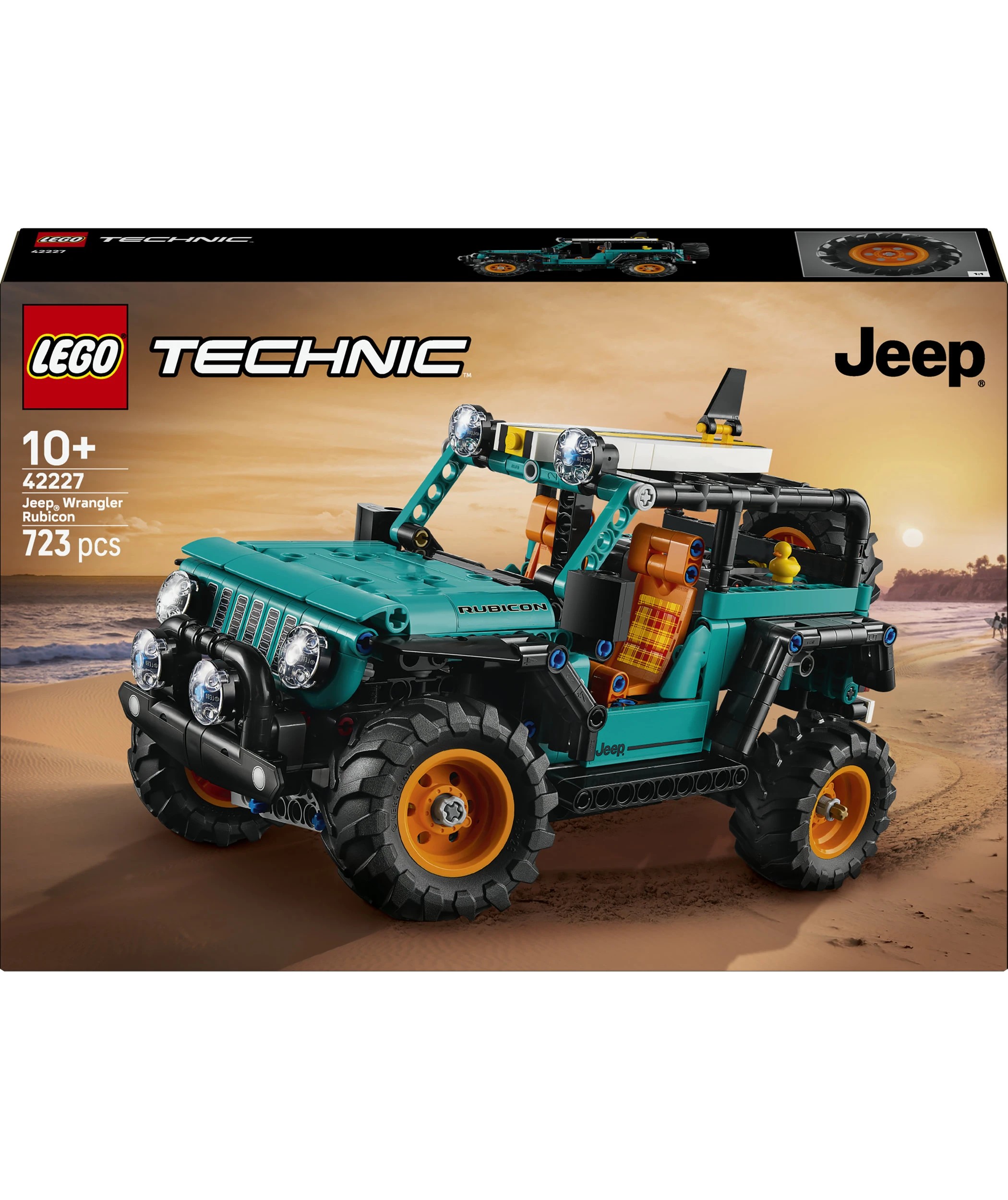 1 LEGO Technic Jeep Wrangler Rubicon SUV 42227, 1 of 10