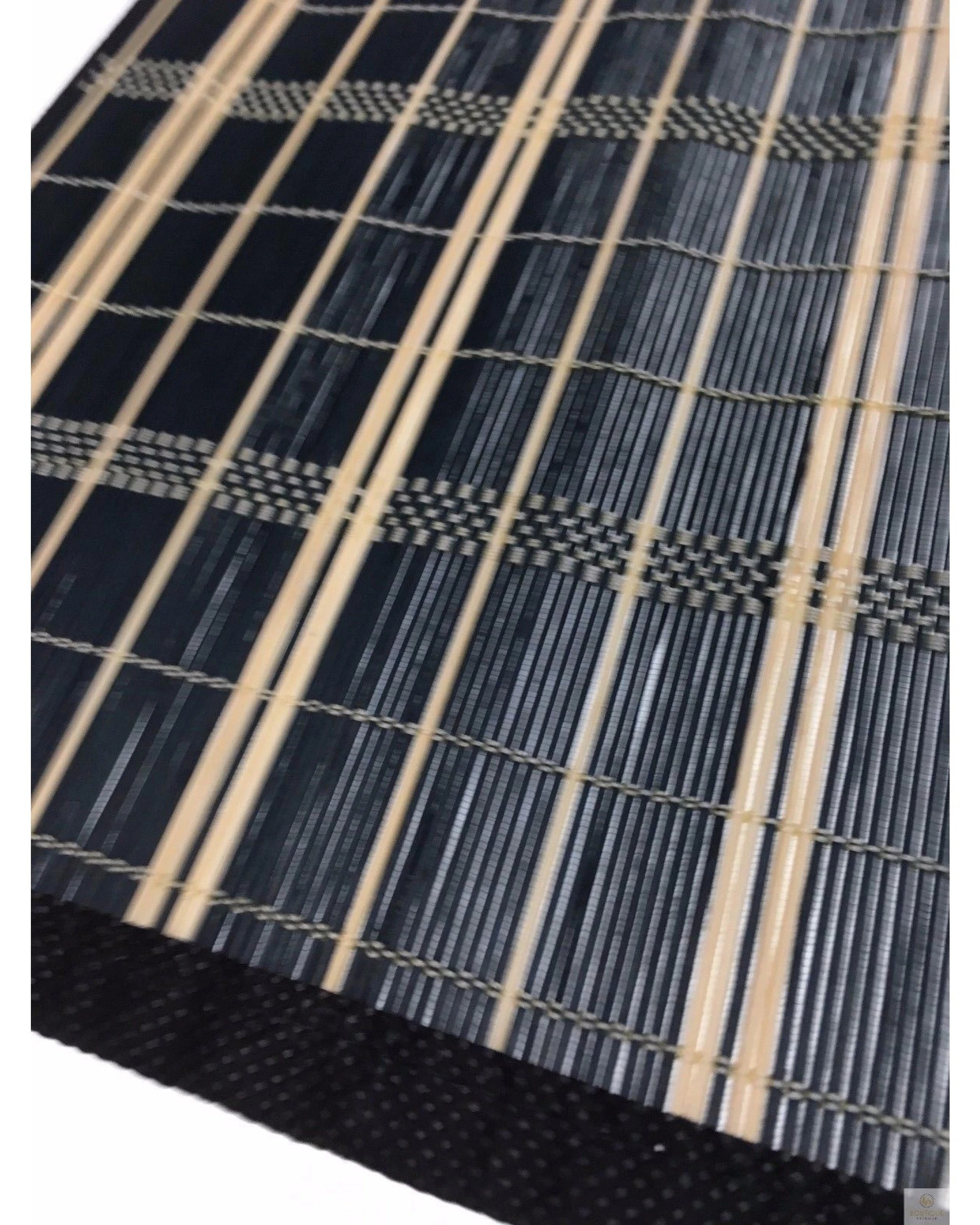 3 BR Home Set of 8 Bamboo Placemats for Dinner Table Decor, 3 of 6