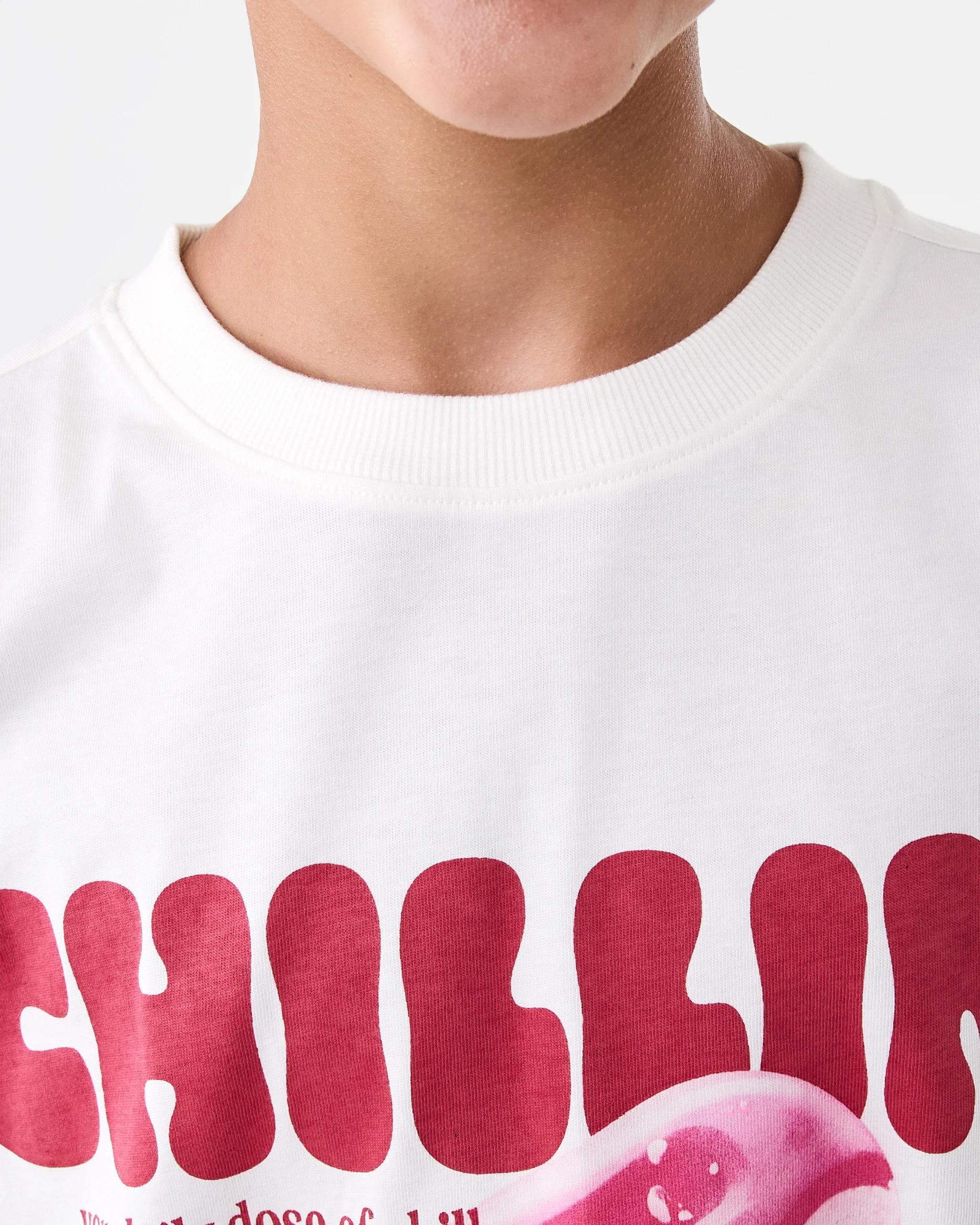 4 Oversized T-shirt Wht Icecrm, 4 of 7