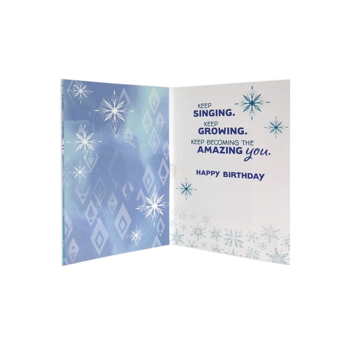 3 Hallmark Disney Frozen Interactive Birthday Card - Elsa's Song, 3 of 4