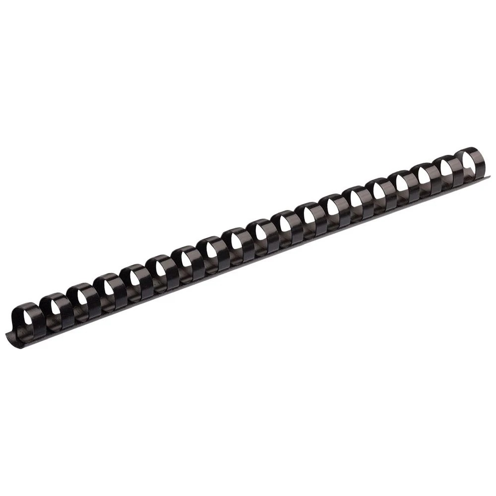 4 Fellowes Binding Combs 21 Loop 10mm Black 25 Pack, 4 of 5