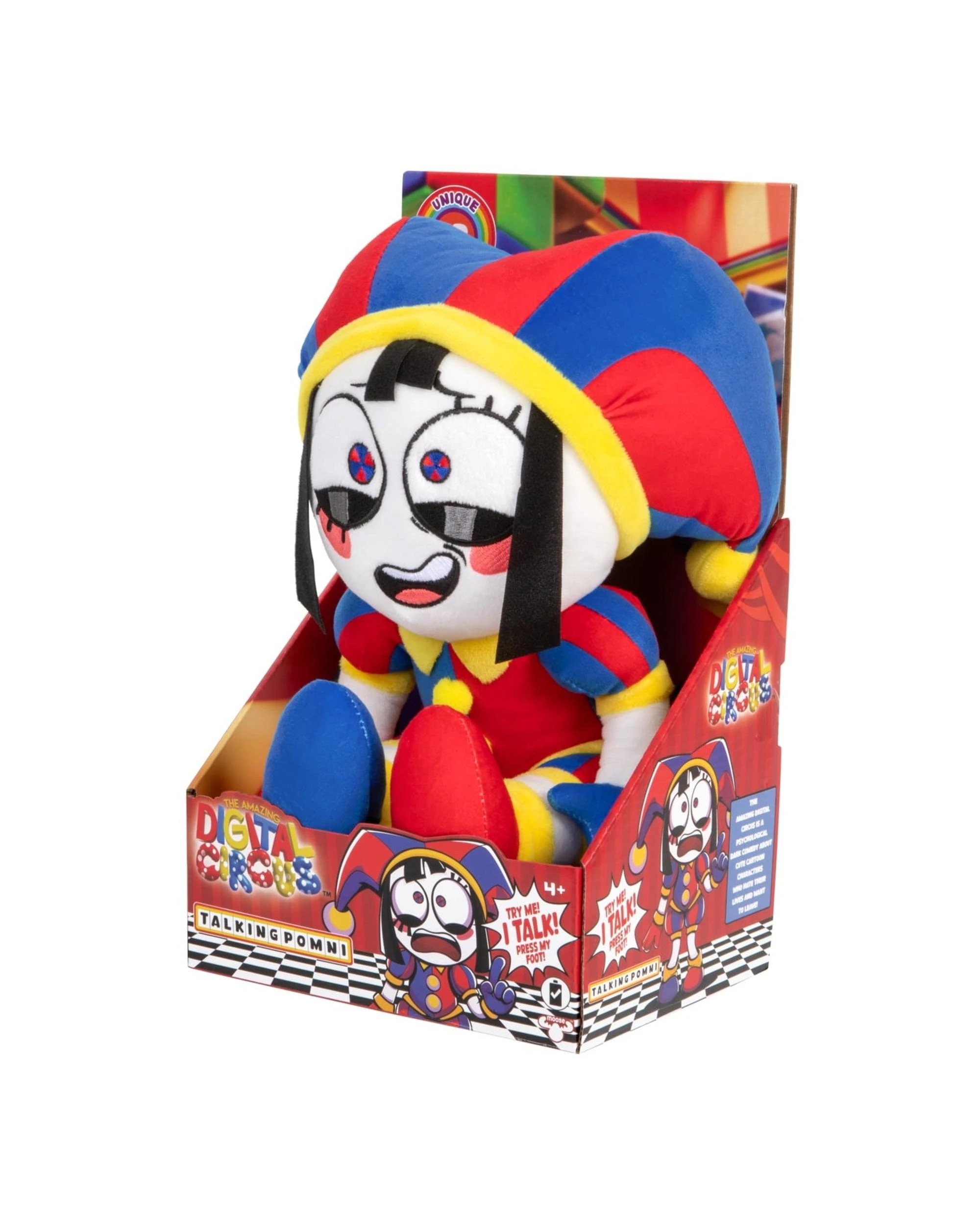 6 The Amazing Digital Circus Pomni Sound Effects Plush, 6 of 7