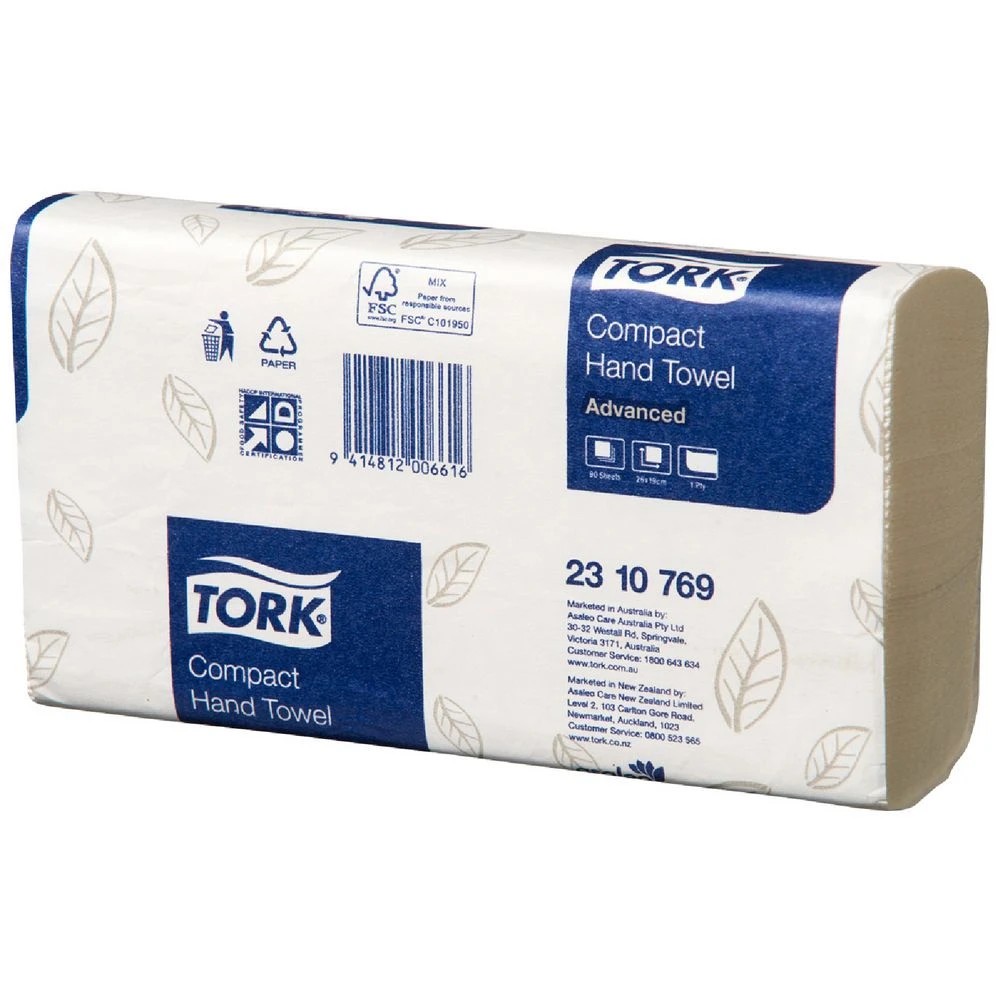 1 Tork Advanced Compact Hand Towel 24 Pack, 1 of 1