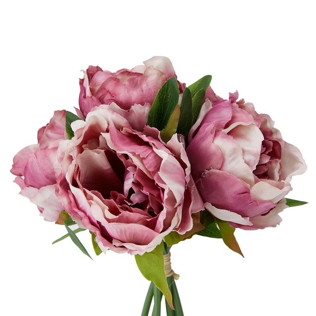 5 Artificial Peonies Bunch - Assorted, 5 of 8