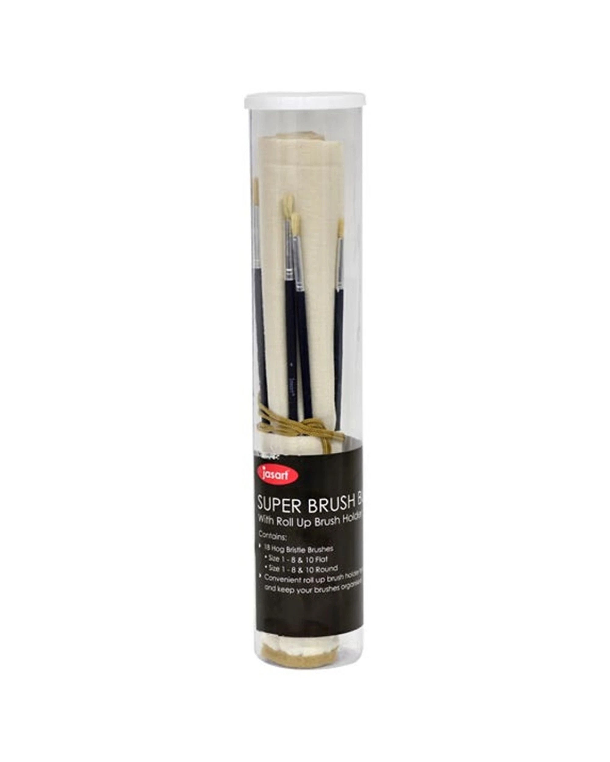 2 Jasart 18PK Brush Bundle With Roll Up Canvas Holder - Multi, 2 of 2