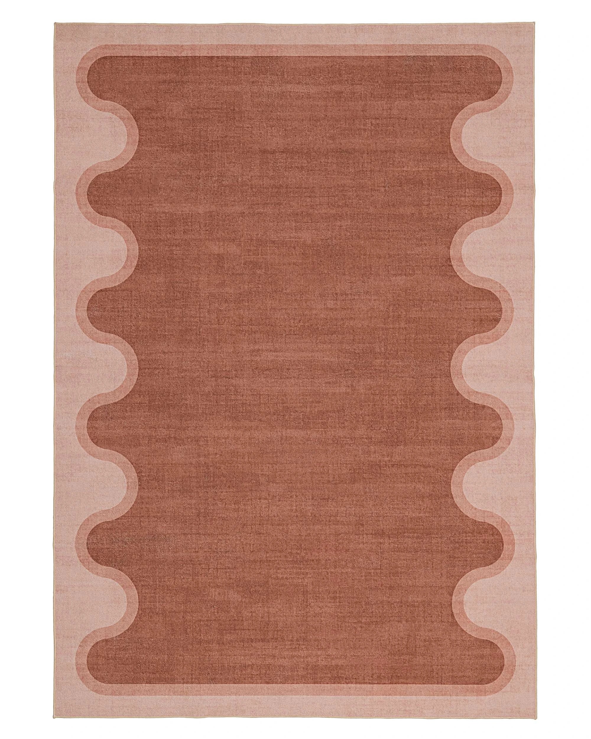 1 Loopsie Hawi Washable Rug-230cm x 160cm - Pink, 1 of 8