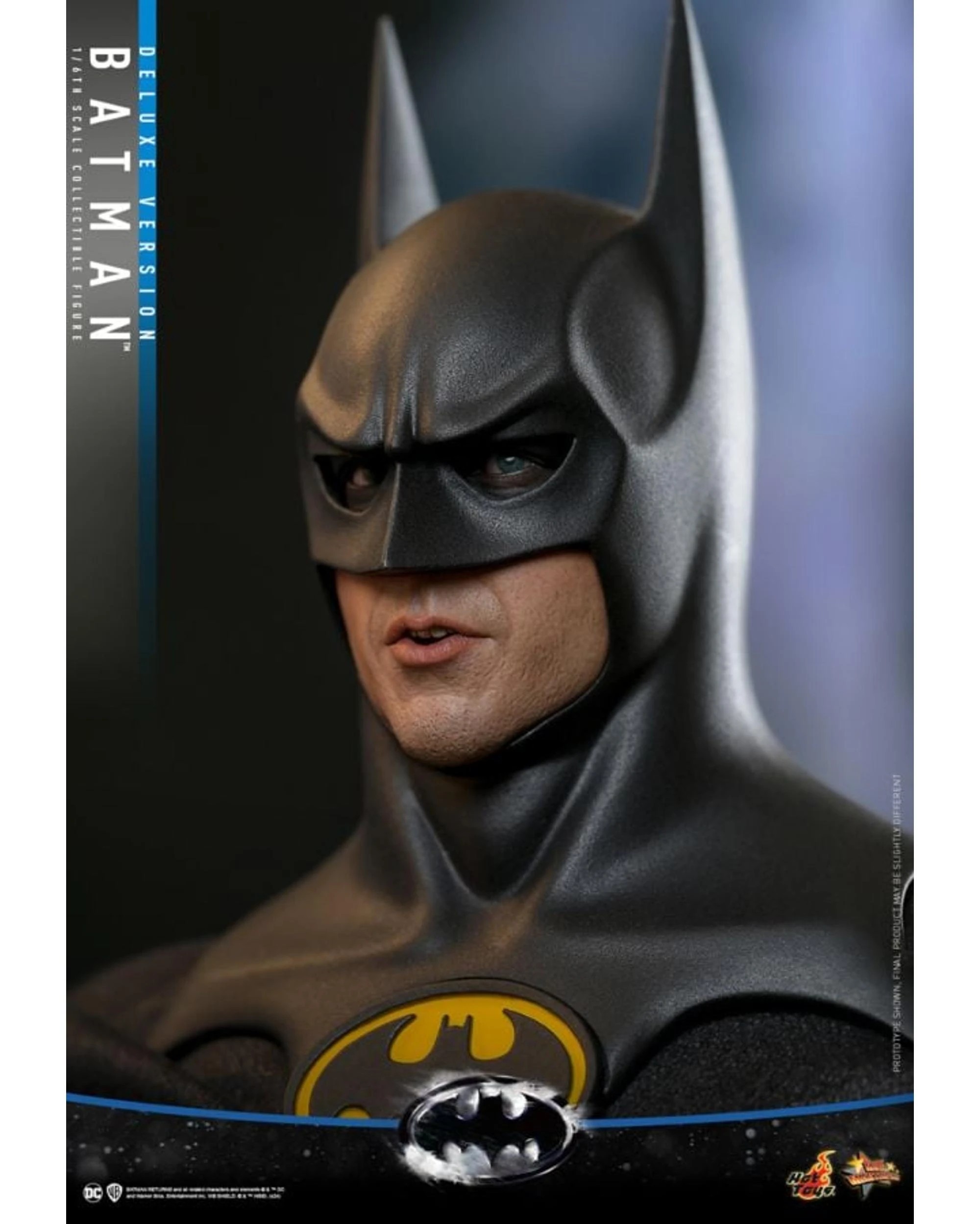 7 Hot Toys Batman Returns Batman Deluxe 1:6 Scale Collectable Action Figure, 7 of 10