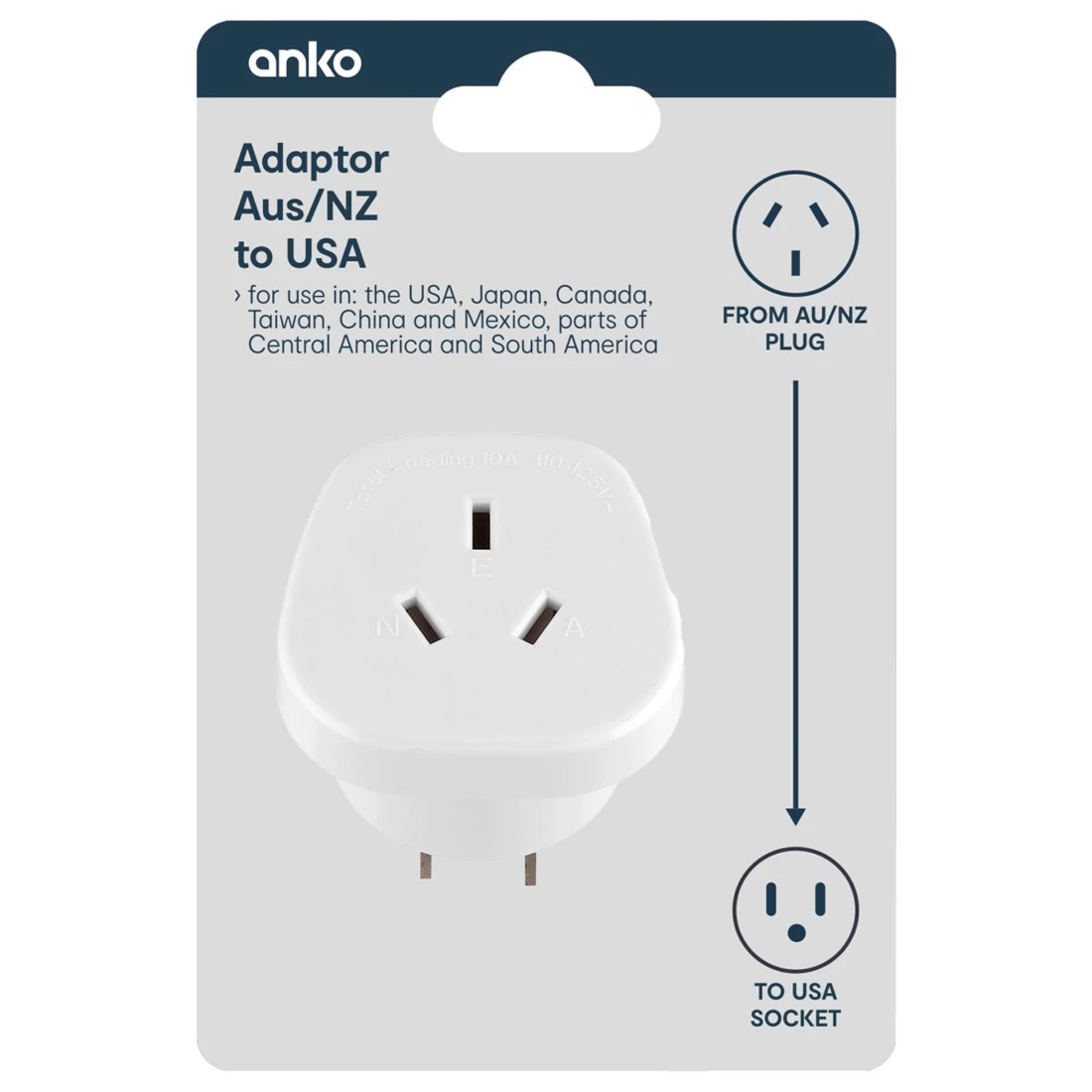 1 Travel Plug - USA, 1 of 3