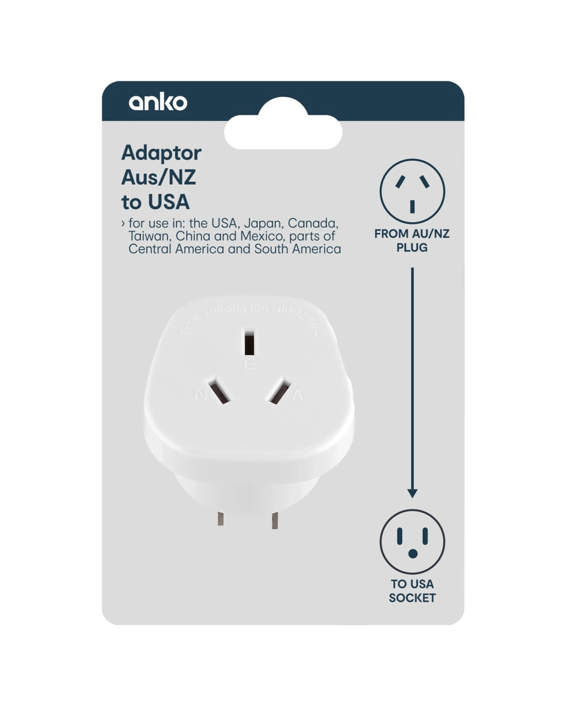 1 Travel Plug - USA, 1 of 3