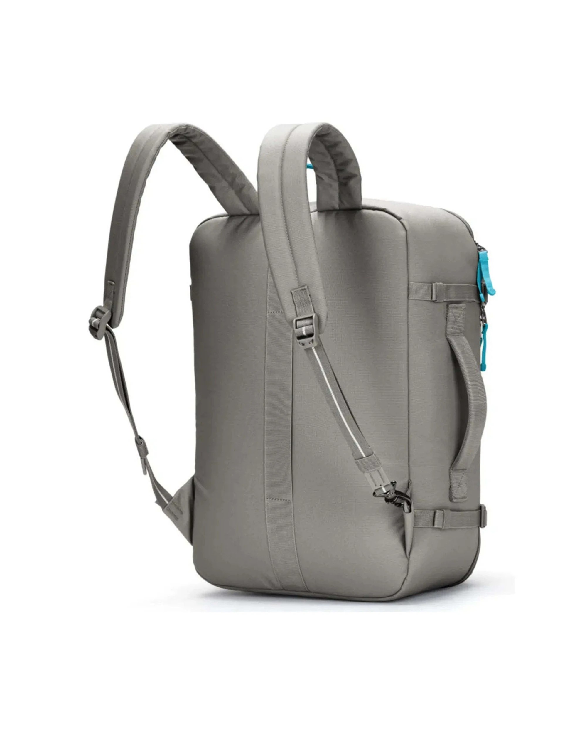 6 Pacsafe GO 34L Anti-Theft Carry-on Backpack Lockable Zip Tab Travel Accessory Stone - Grey, 6 of 8