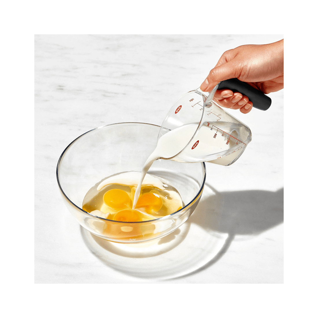 2 Oxo Patented Angled Surface Durable Good Grips Measure Cup 4 Cup 1 Litre
 - Plain, 2 of 8