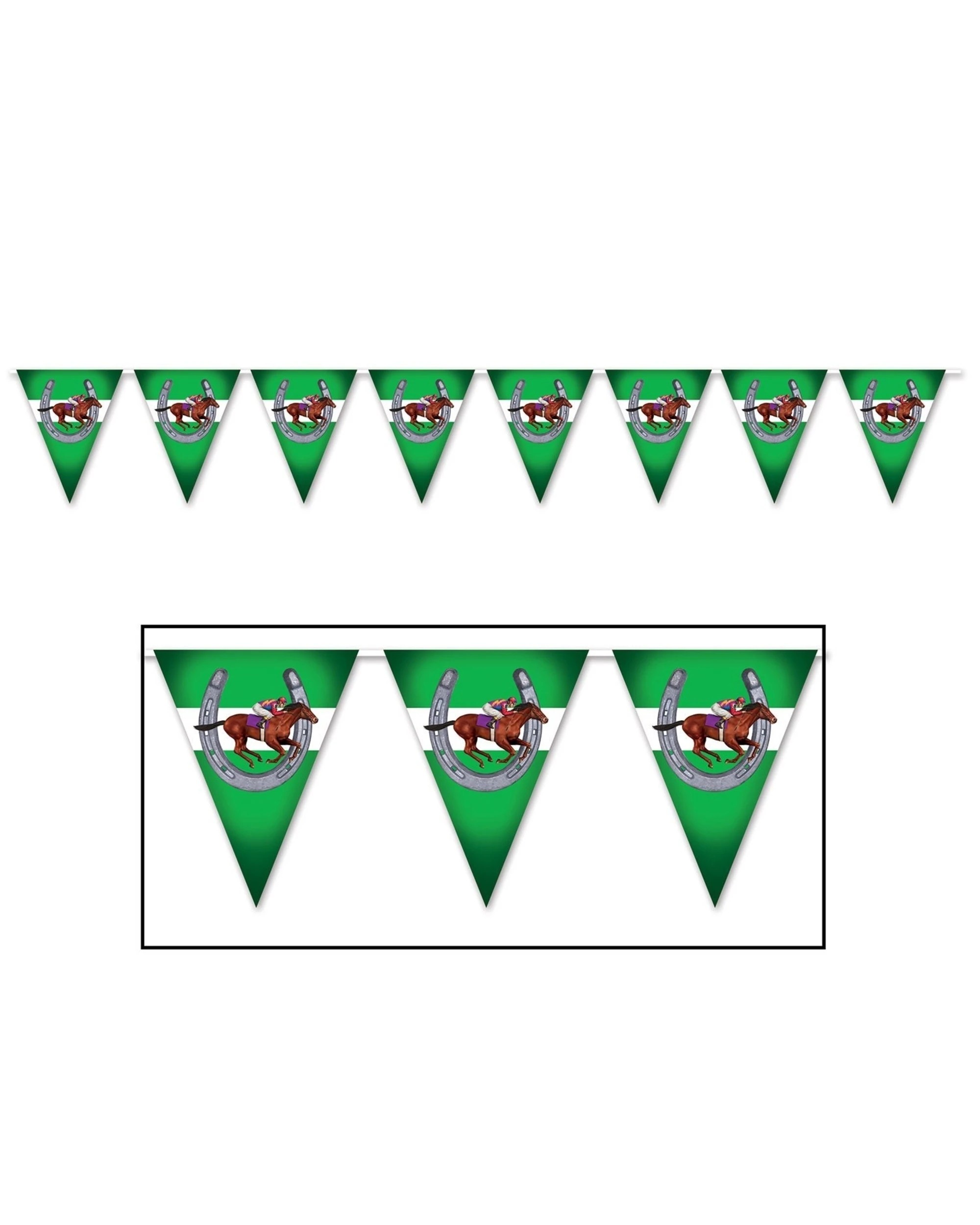 1 Beistle Horse Racing Pennant Banner, 1 of 1