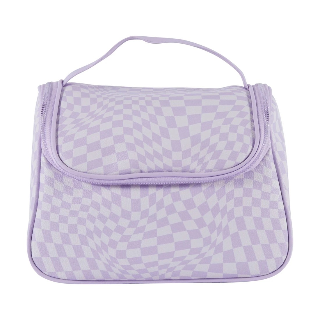 2 OXX Cosmetics Makeup Bag - Large, Wave Check, 2 of 6