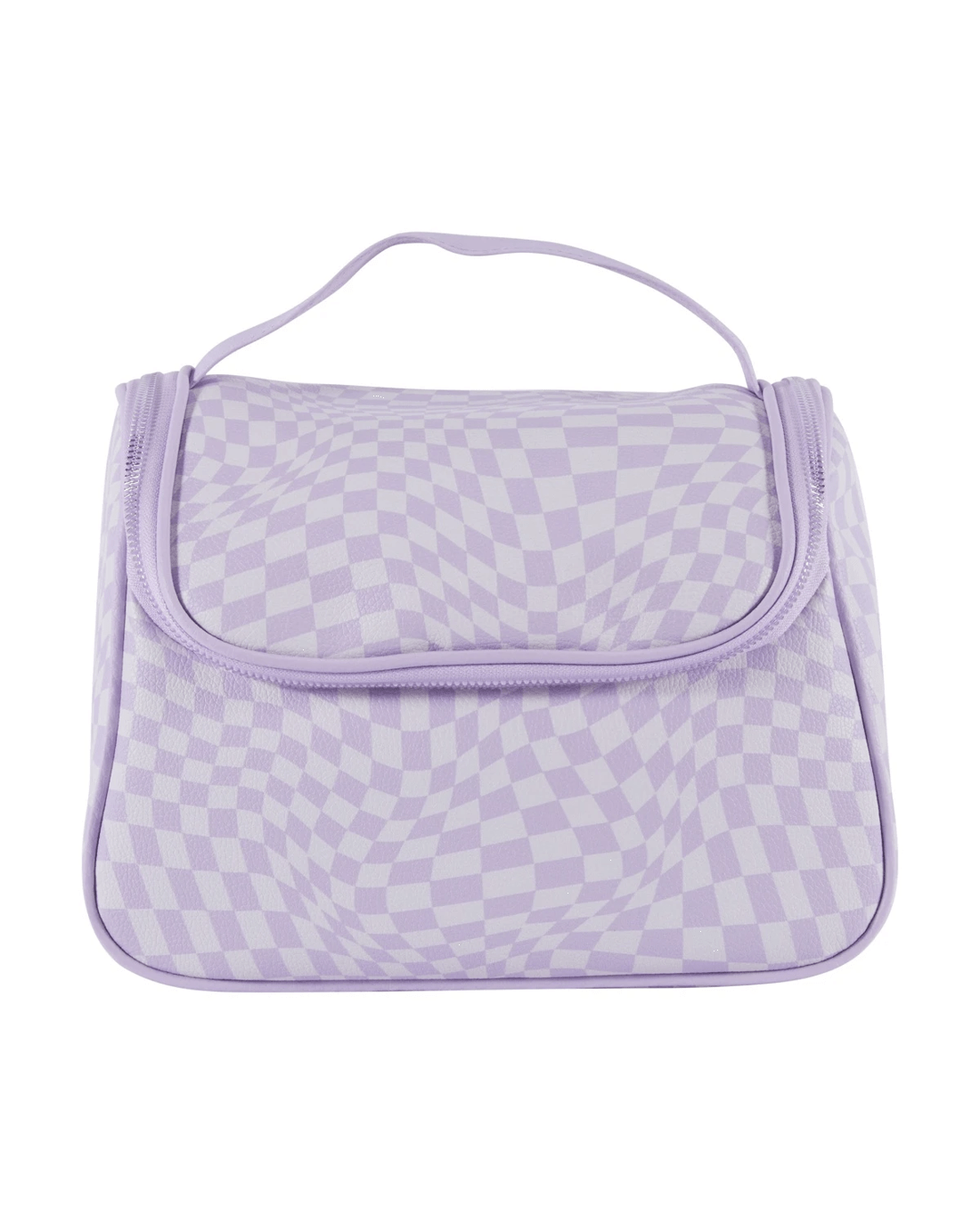 2 OXX Cosmetics Makeup Bag - Large, Wave Check, 2 of 6