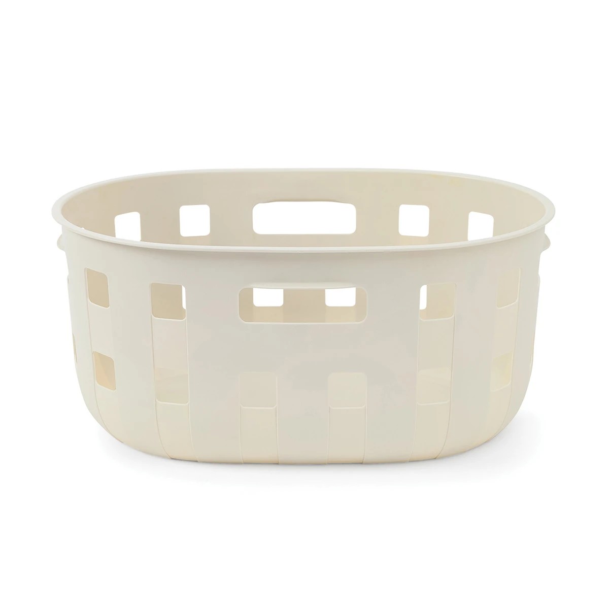 2 50L Trellis Laundry Basket - Beige, 2 of 8
