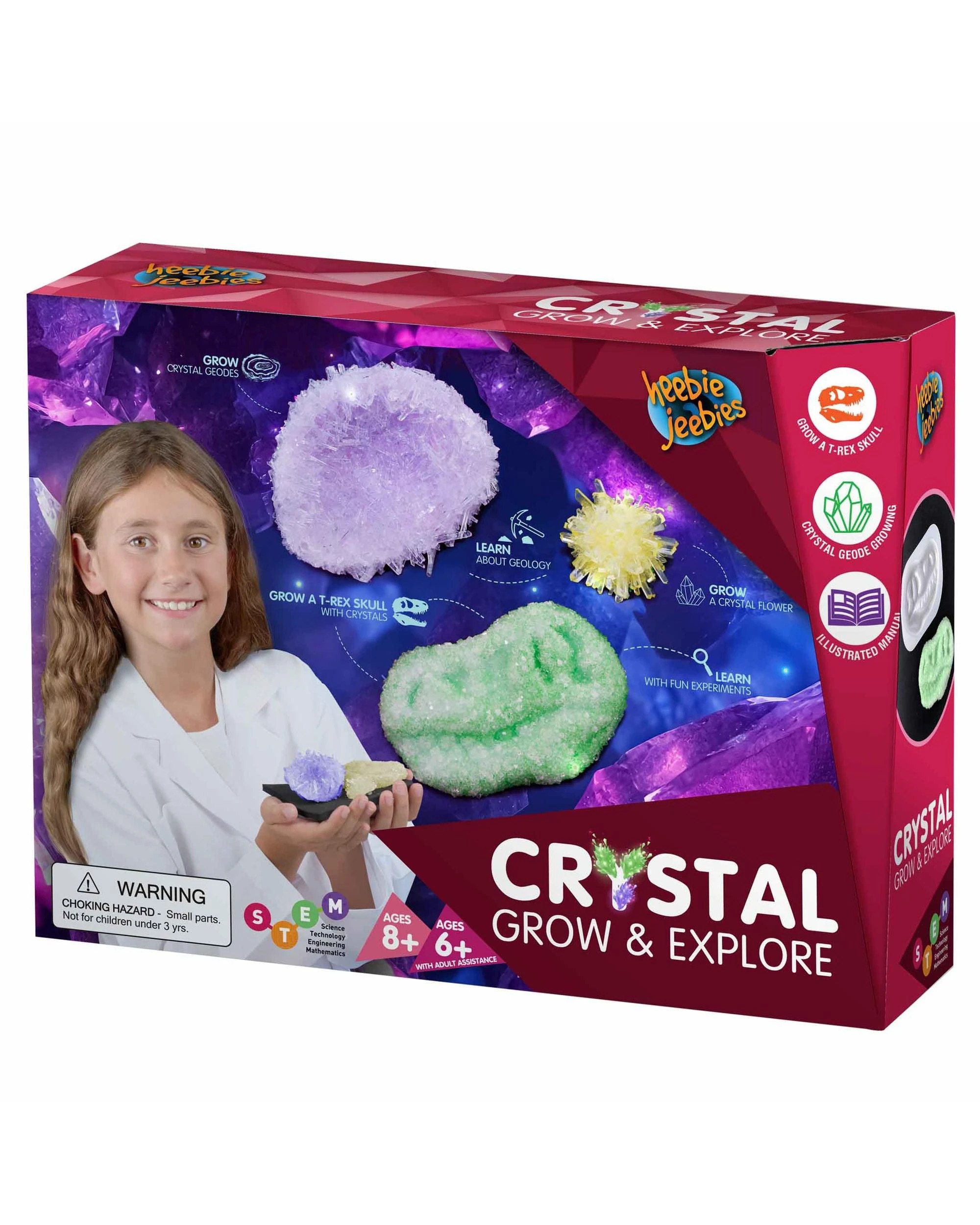 1 Heebie Jeebies Crystal Grow and Explore Science Kit, 1 of 8