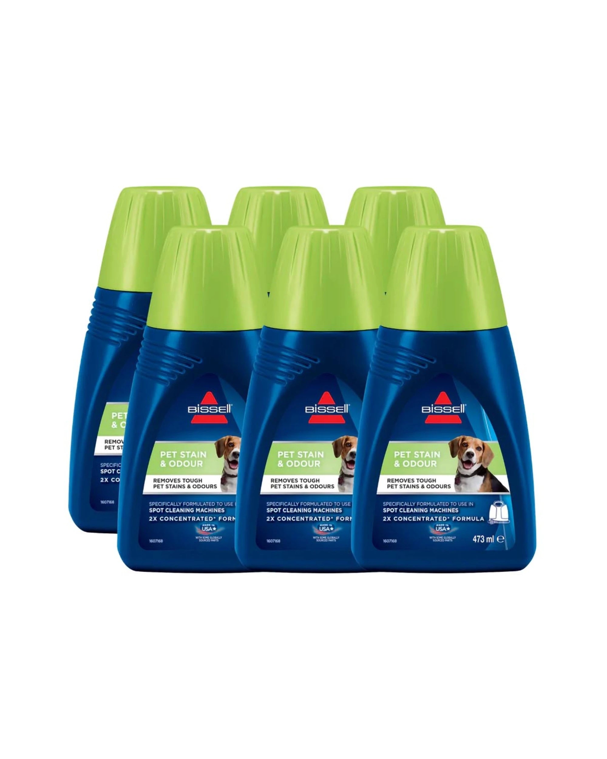 1 Bissell 74R7E Spot Clean Pet Stain & Odour (Six Pack) 74R7E6PACK, 1 of 2
