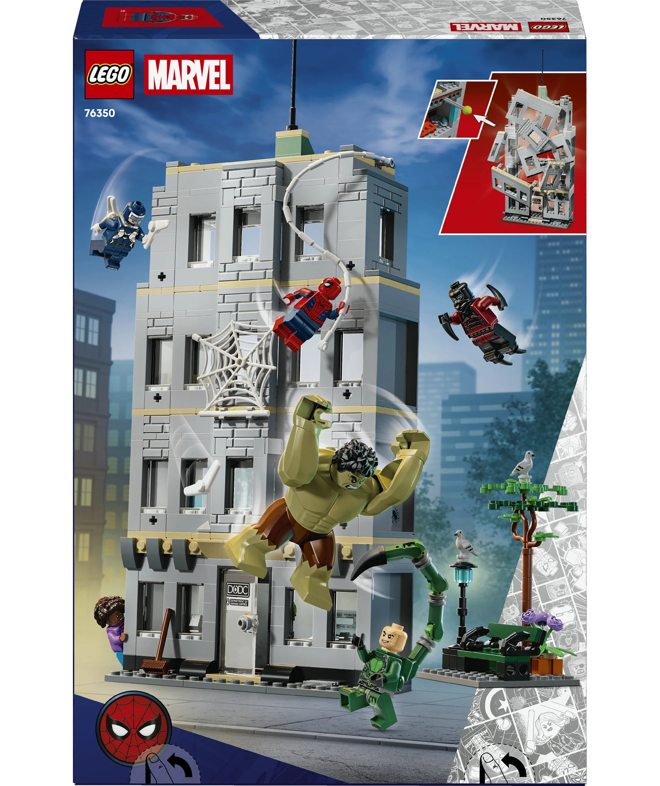 9 LEGO Super Heroes Spider-Man vs. Hulk Epic Clash 76350, 9 of 9