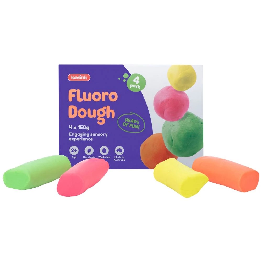 1 Kadink Dough Fluoro 150g x 4 Pack, 1 of 2