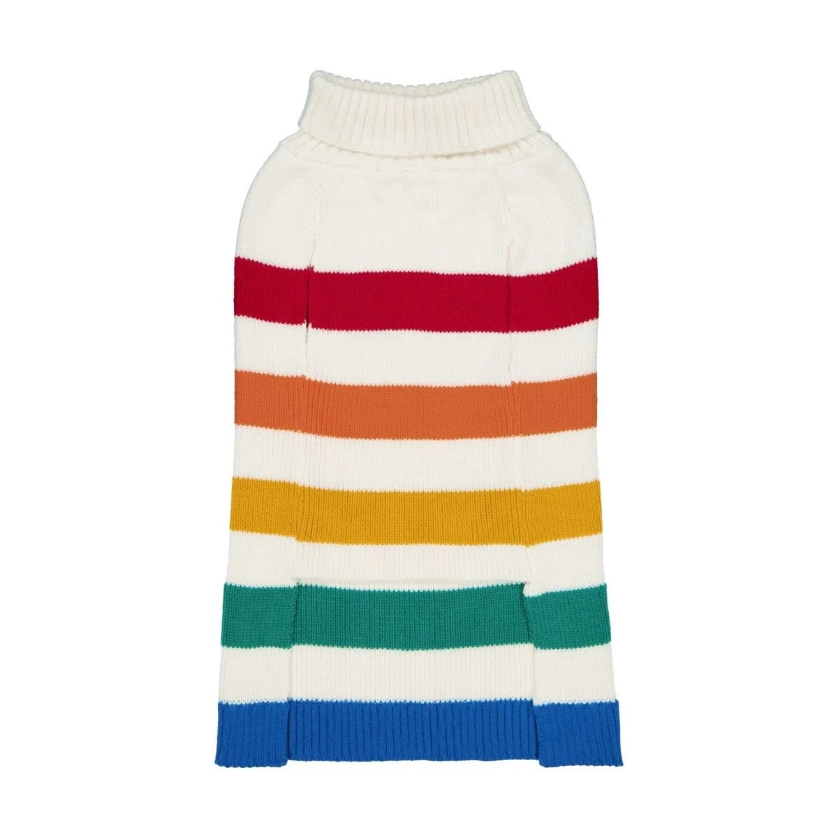 6 Pet Rainbow Knit Jumper - Extra Large, 6 of 10
