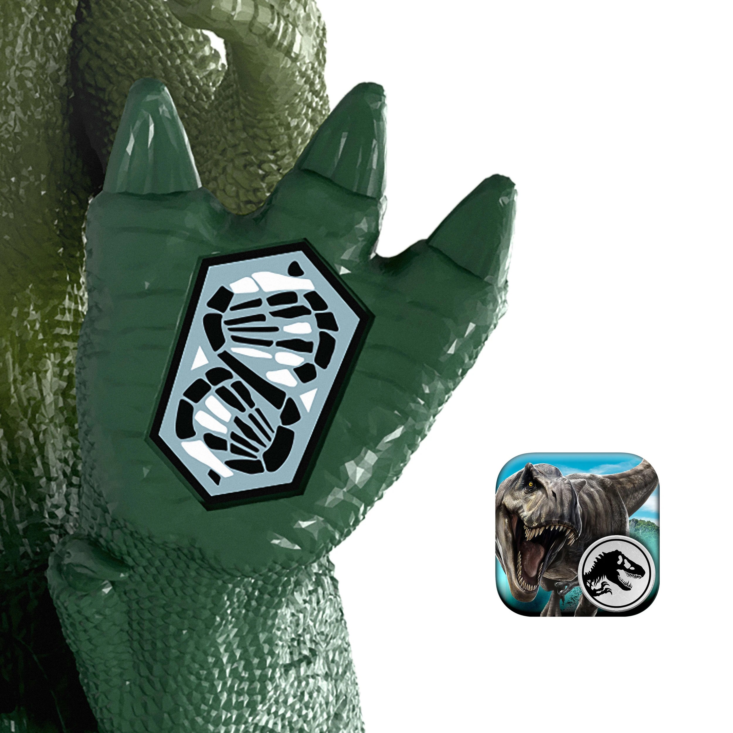 5 Jurassic World Rebirth Ultimate Damage Allosaurus Light Up Figure, 5 of 5