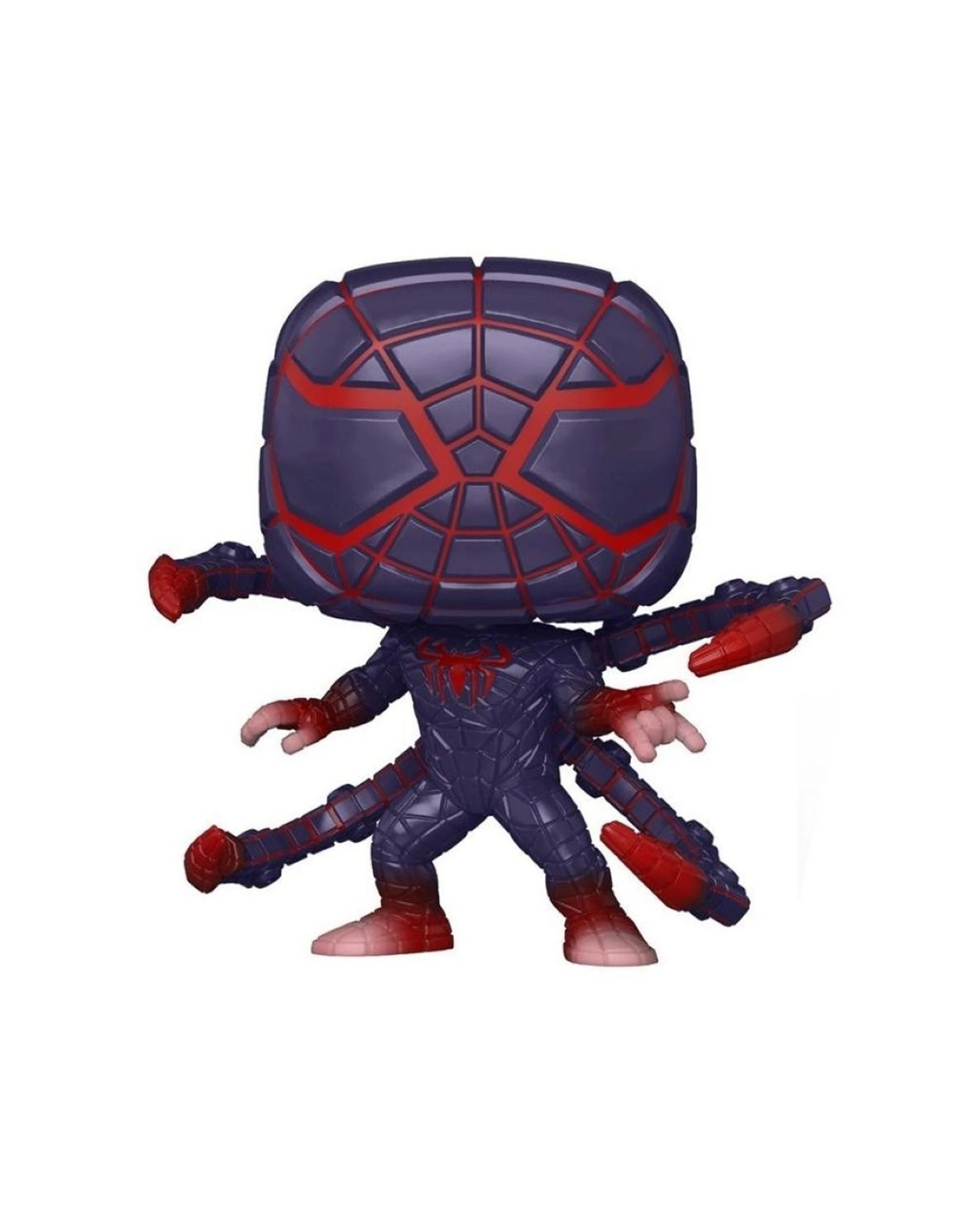 1 Pop Vinyl Figurine Spider-Man Miles Morales Programmable Matter Suit 10cm - Black, 1 of 3