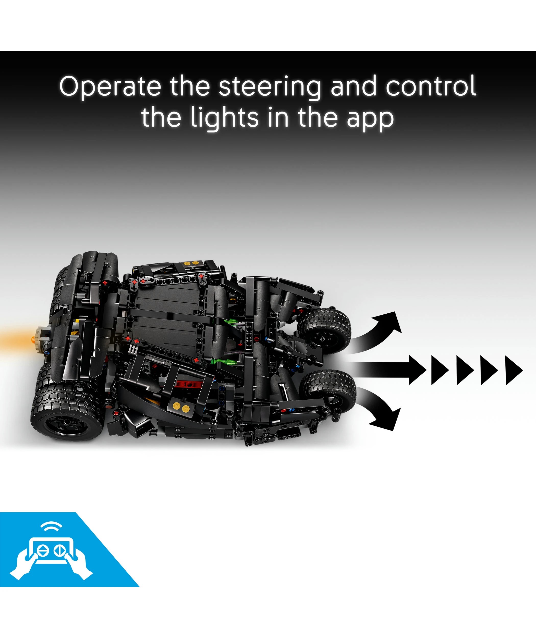 5 LEGO Technic Batmobile Tumbler 42239, 5 of 10