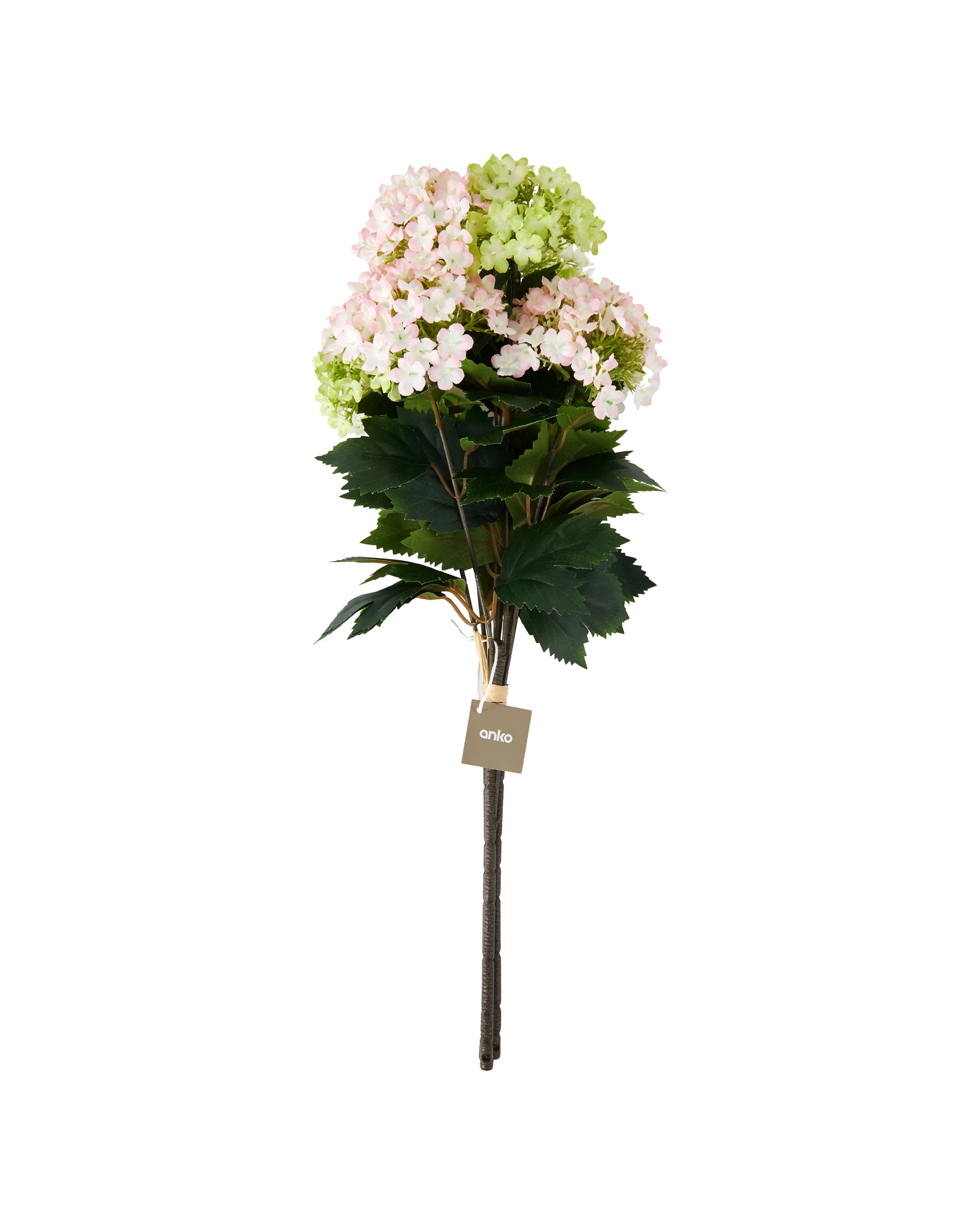 4 Artificial Mini Hydrangea Bunch, 4 of 4