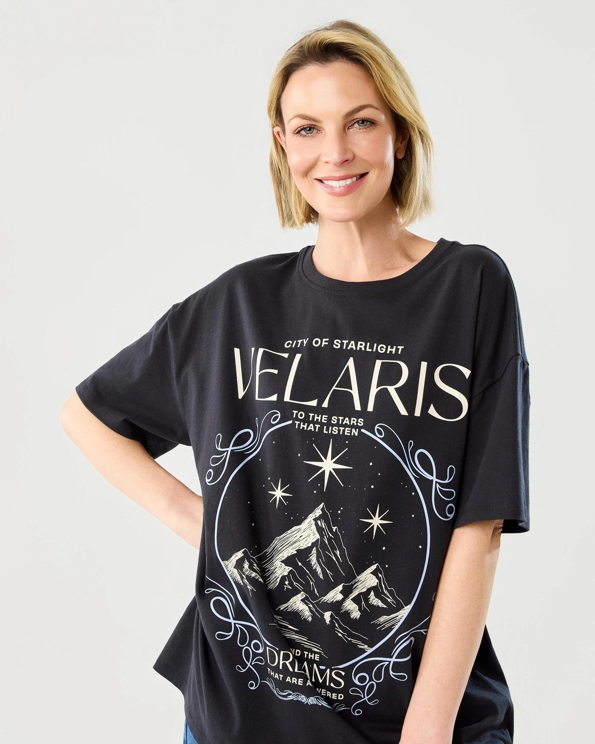 4 Short Sleeve Sarah J. Maas License T-shirt Acotar, 4 of 7
