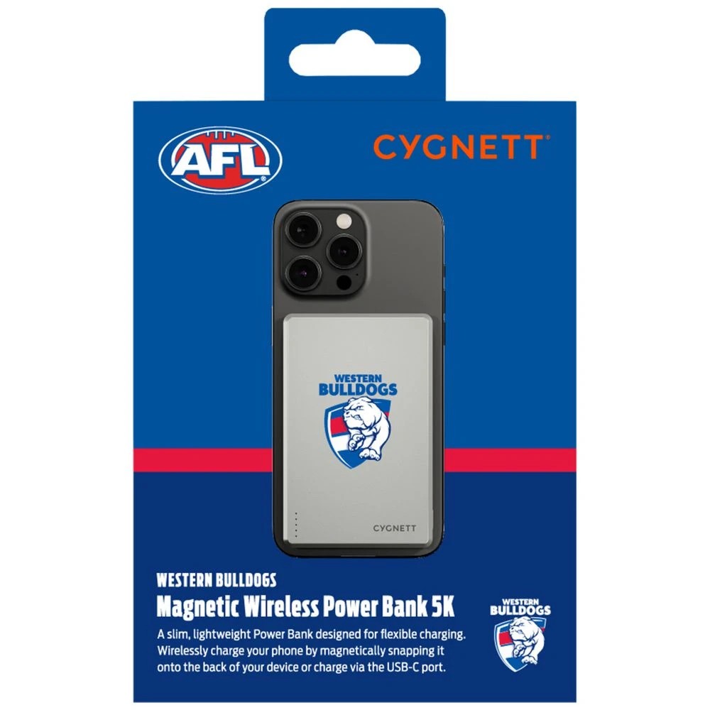6 Cygnett 5000mAh Magslim Powerbank Western Bulldogs, 6 of 6