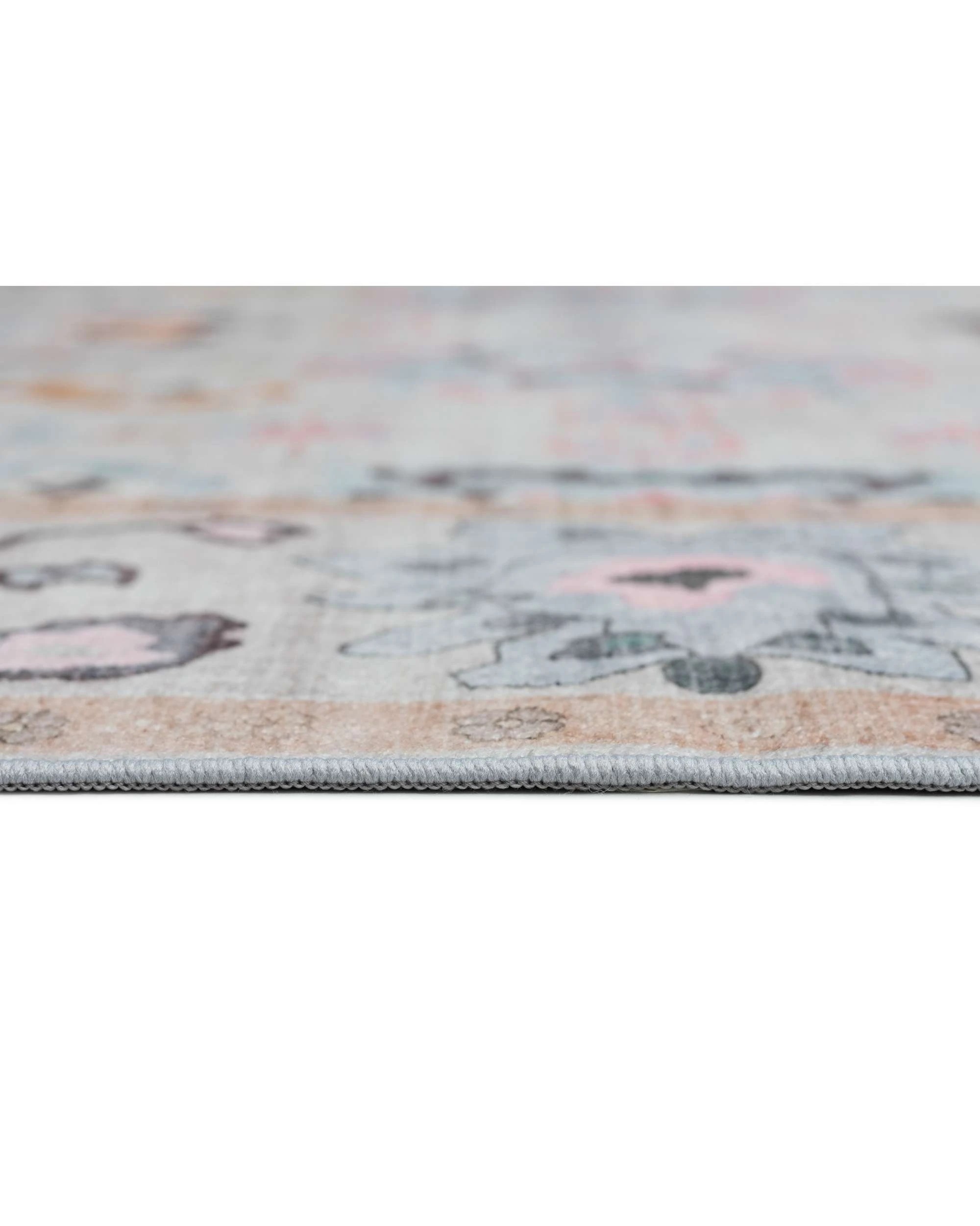 8 Loopsie Milolii Multi-Colour Washable Rug-400cm x 300cm - Grey, 8 of 8